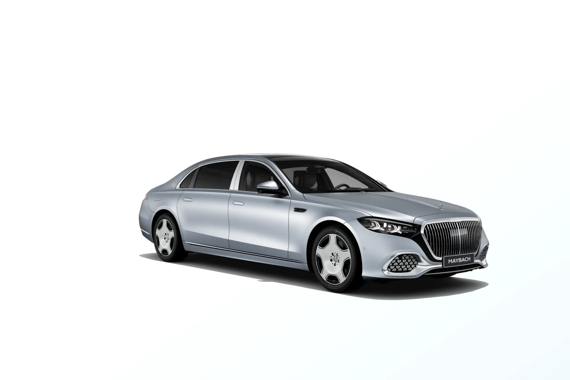 Mercedes-Maybach Třída S (Z223-fl), Sada Exclusive, Magno stříbrná high-tech MANUFAKTUR exclusive, front