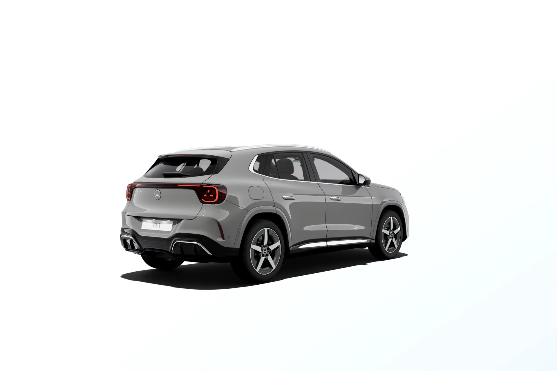 GLA (H244), Linie AMG, Nemetalická šedá alpine MANUFAKTUR, rear