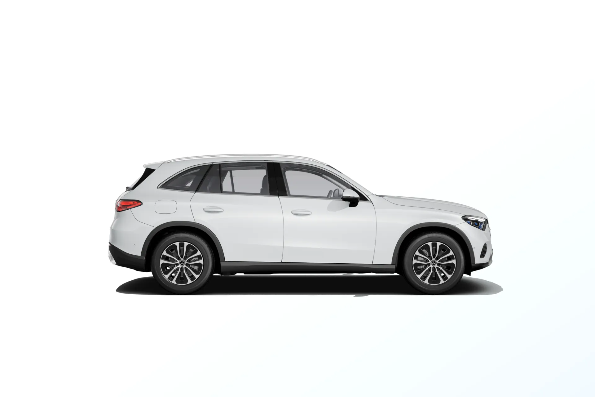GLC (X254), Linie AVANTGARDE exteriér, Bílá opalite bright MANUFAKTUR, side