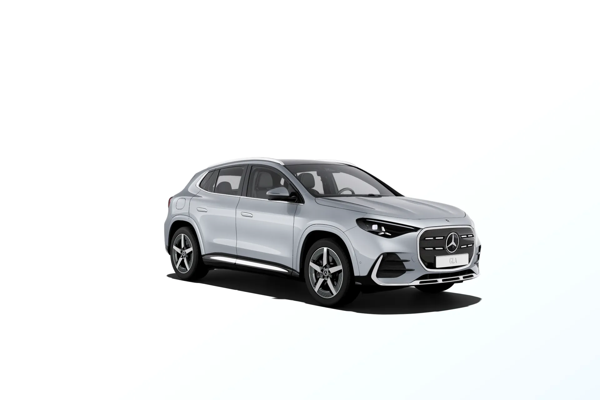 GLA (H244), Linie AMG, Metalická stříbrná high-tech, front