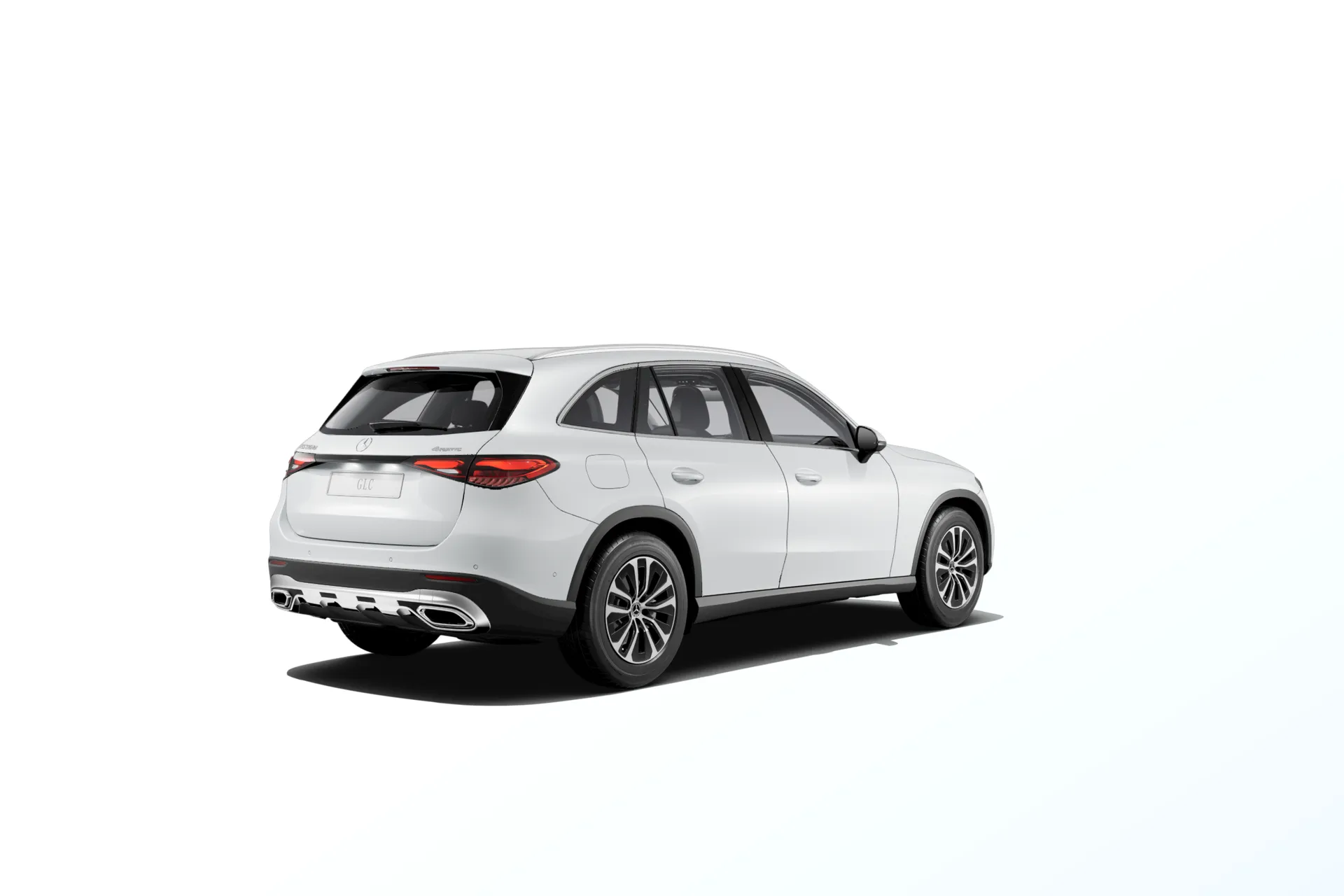 GLC (X254), Linie AVANTGARDE exteriér, Bílá opalite bright MANUFAKTUR, rear