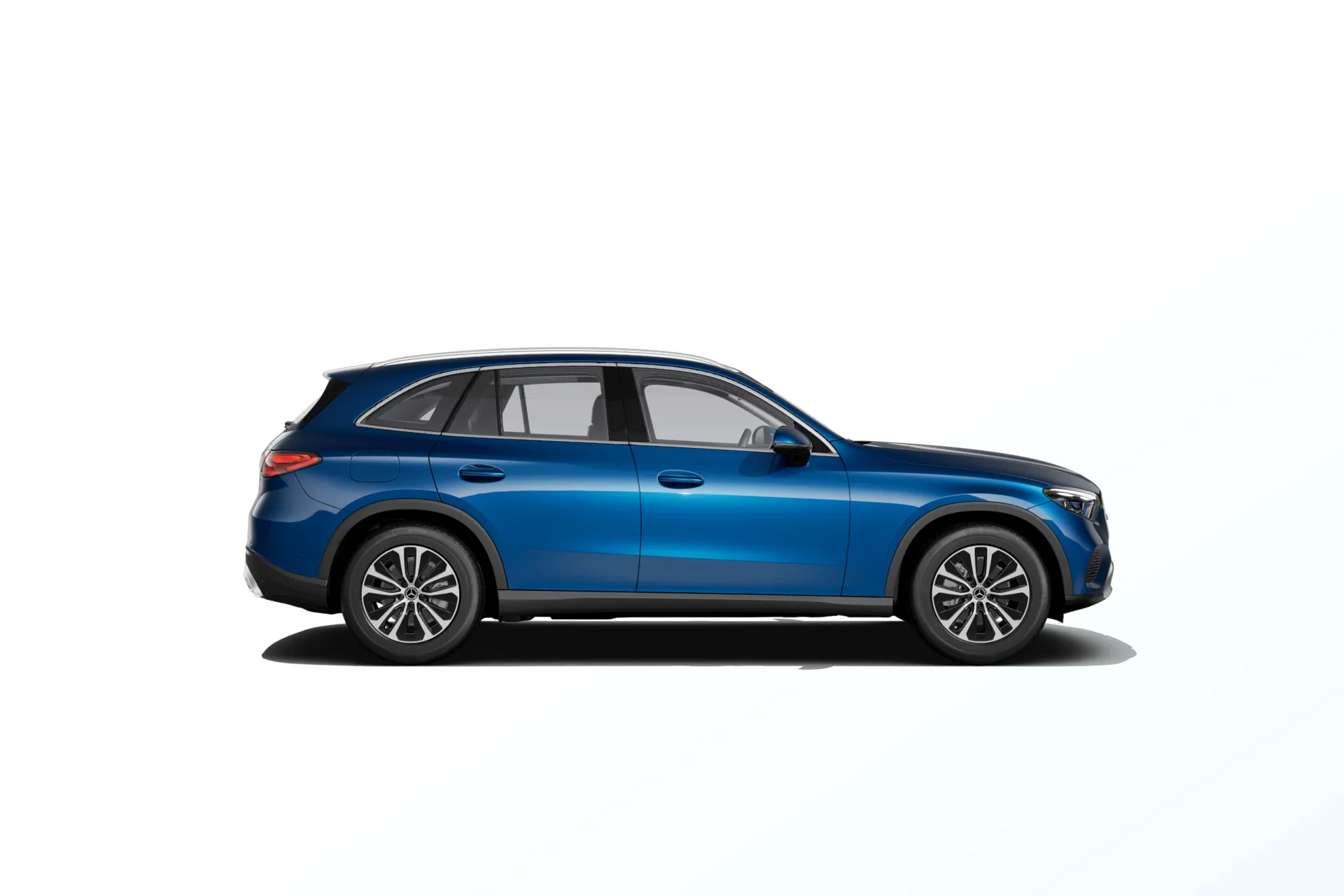 GLC (X254), Linie AVANTGARDE exteriér, Metalická modrá spectral, side