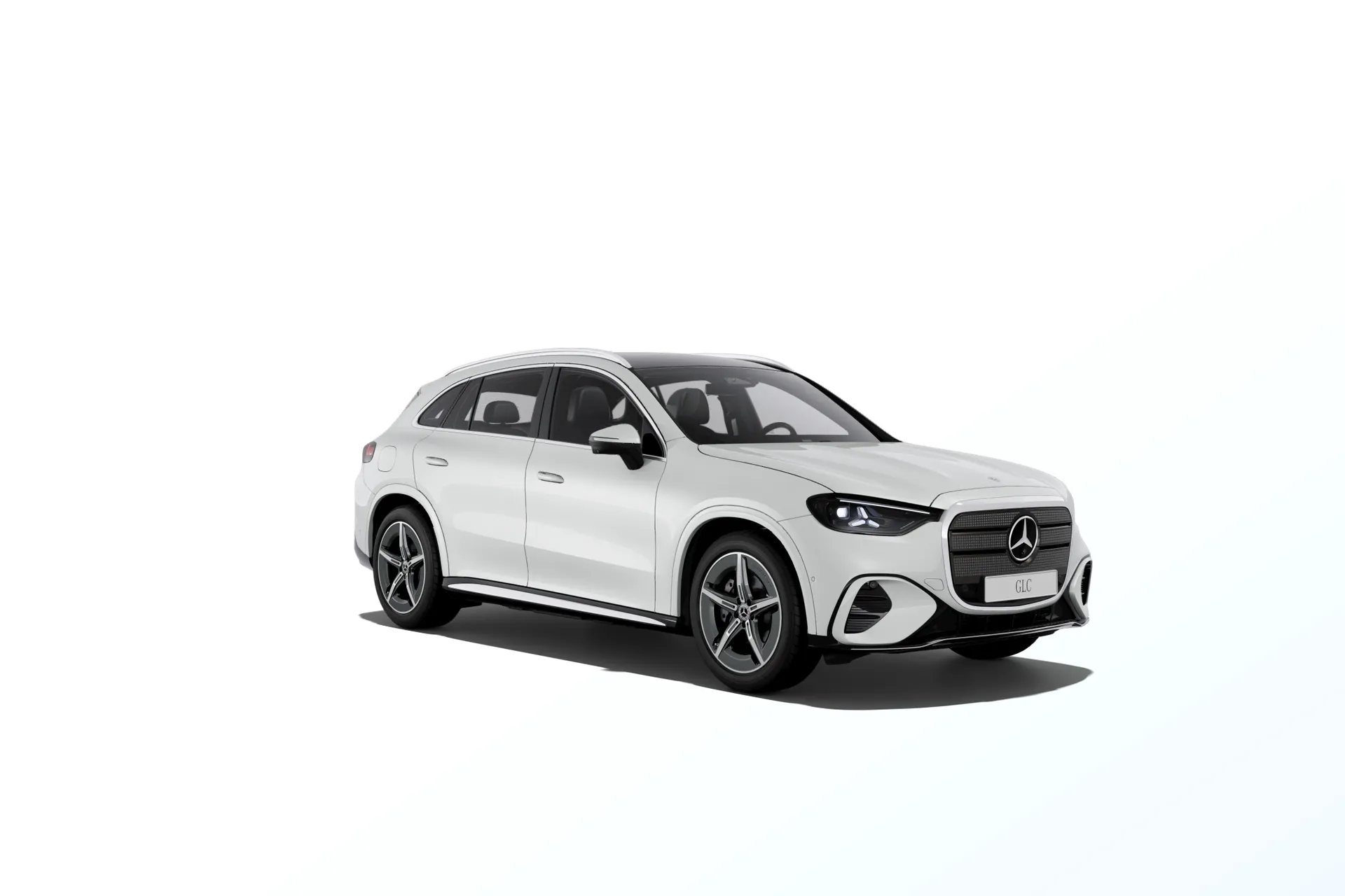 GLC (X540), Linie AMG, Bílá opalite bright MANUFAKTUR, front