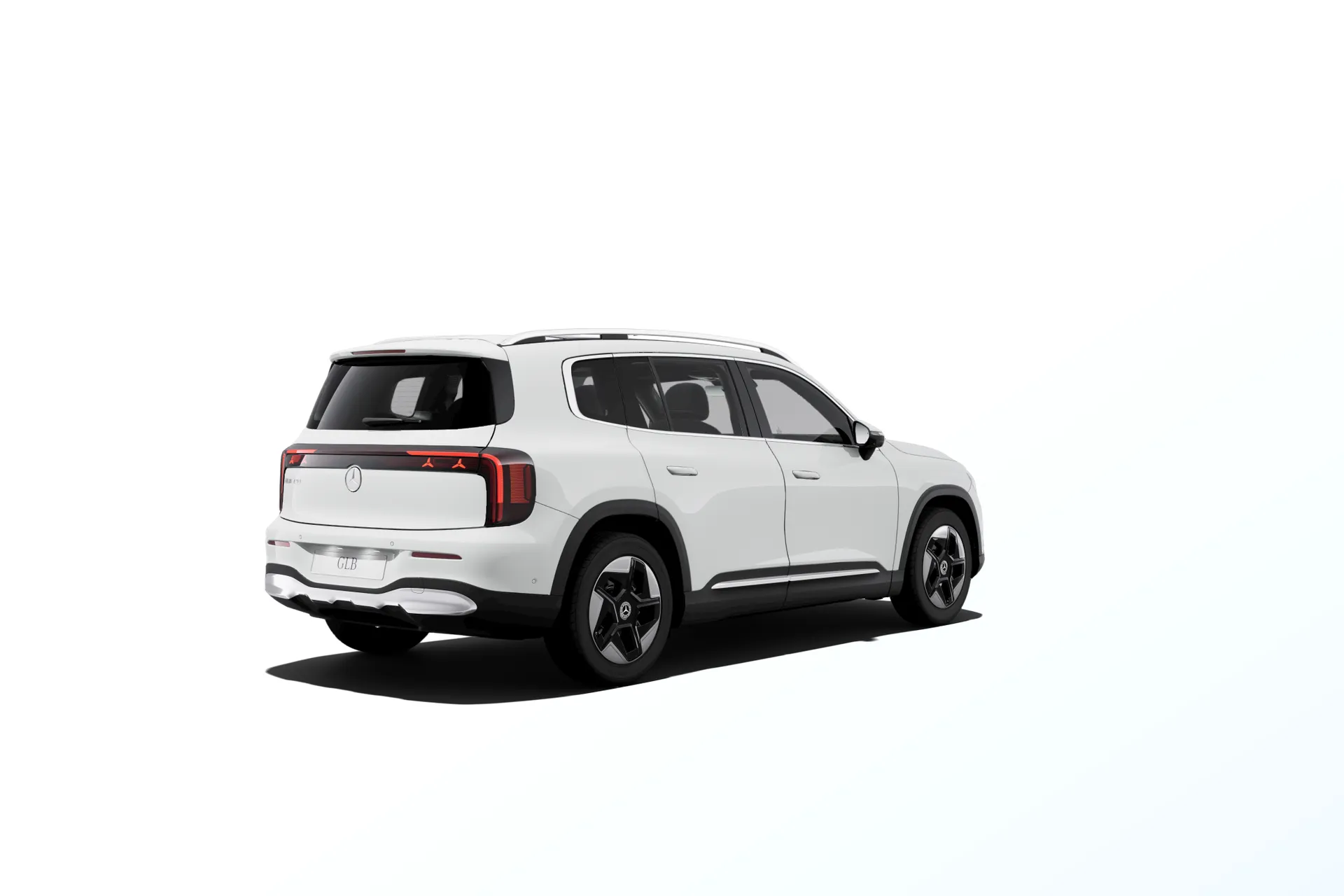 GLB (X248), Linie Progressive, Nemetalická bílá polar, rear