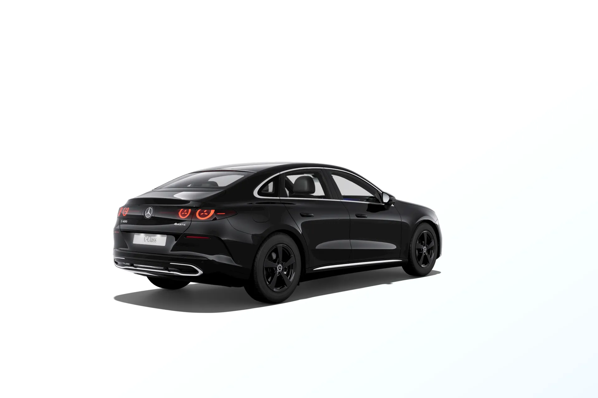 Třída C sedan (W520), Linie AVANTGARDE, Metalická černá obsidian, rear