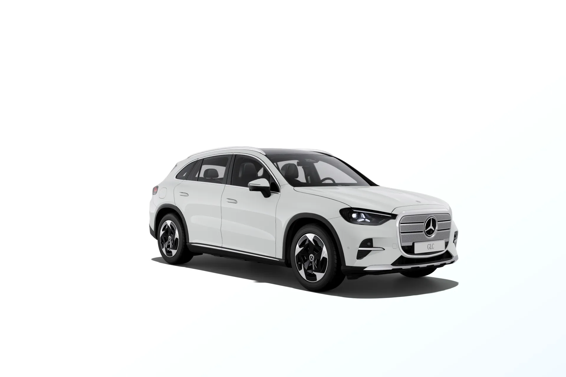 GLC (X540), Linie AVANTGARDE, Nemetalická bílá polar, front