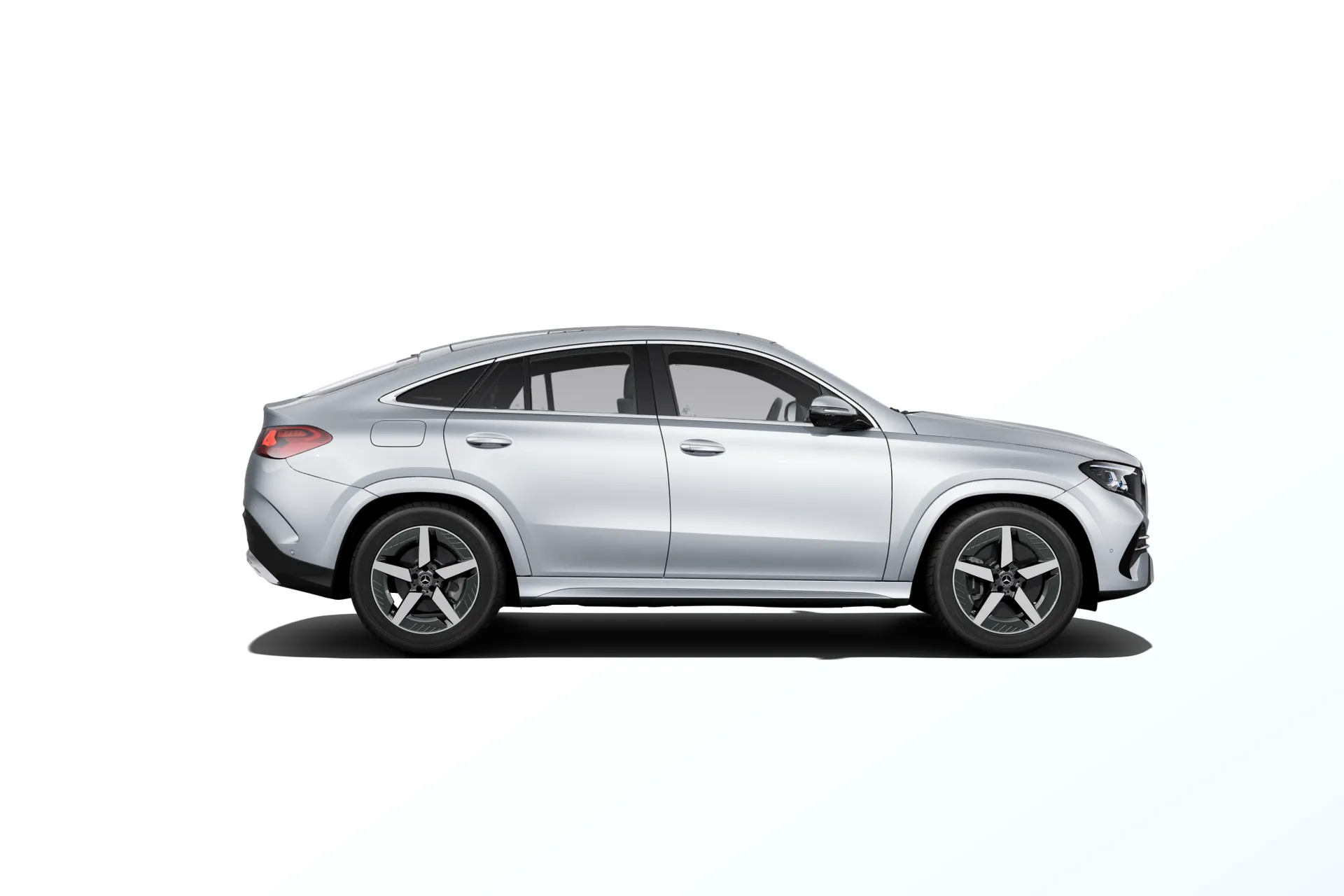 GLE kupé (C167-fl2), Linie AMG, Metalická stříbrná high-tech, side