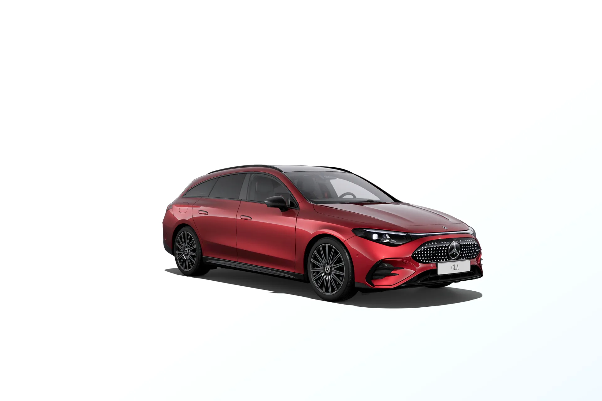 CLA Shooting Brake (X174), Linie AMG Plus, Metalická červená patagonia MANUFAKTUR, front