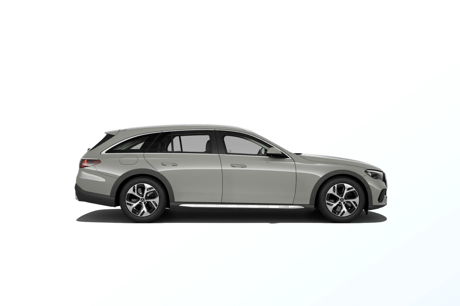 Třída E All-Terrain (S214), Základní, Nemetalická šedá alpine MANUFAKTUR, side