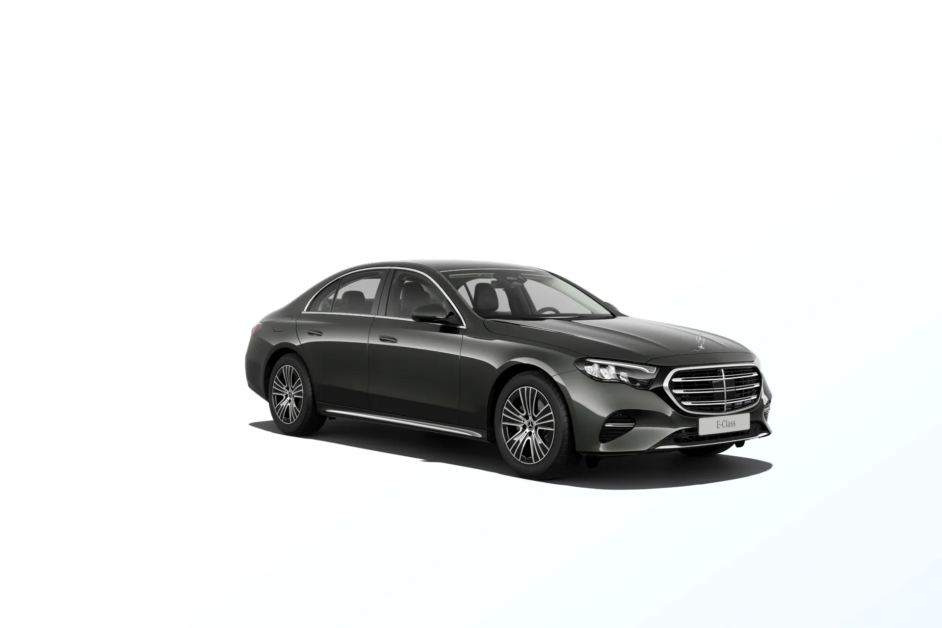 Třída E sedan (W214), Linie EXCLUSIVE exteriér, Metalická šedá graphite, front
