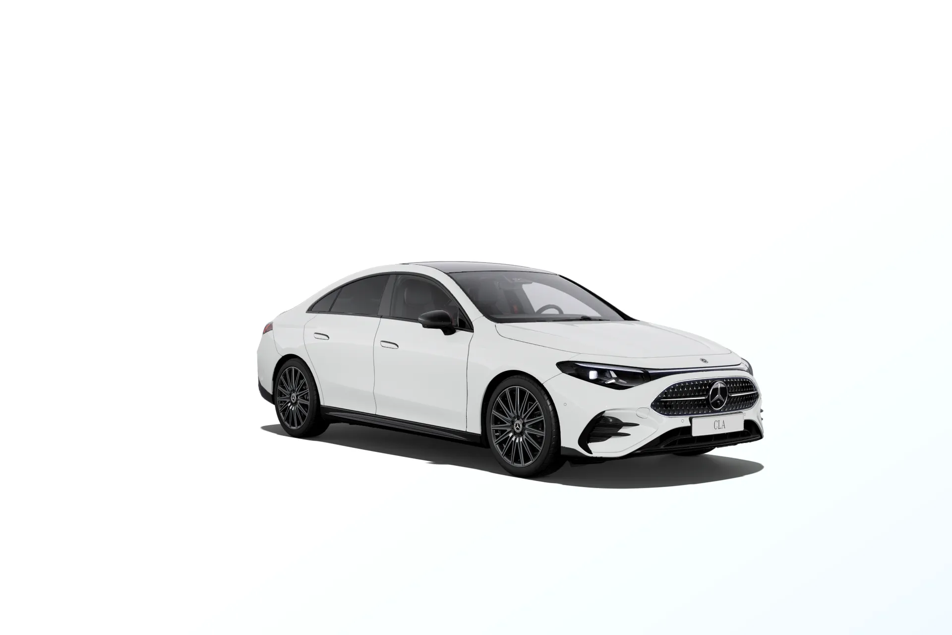 CLA (C178), Linie AMG Plus, Nemetalická bílá polar, front