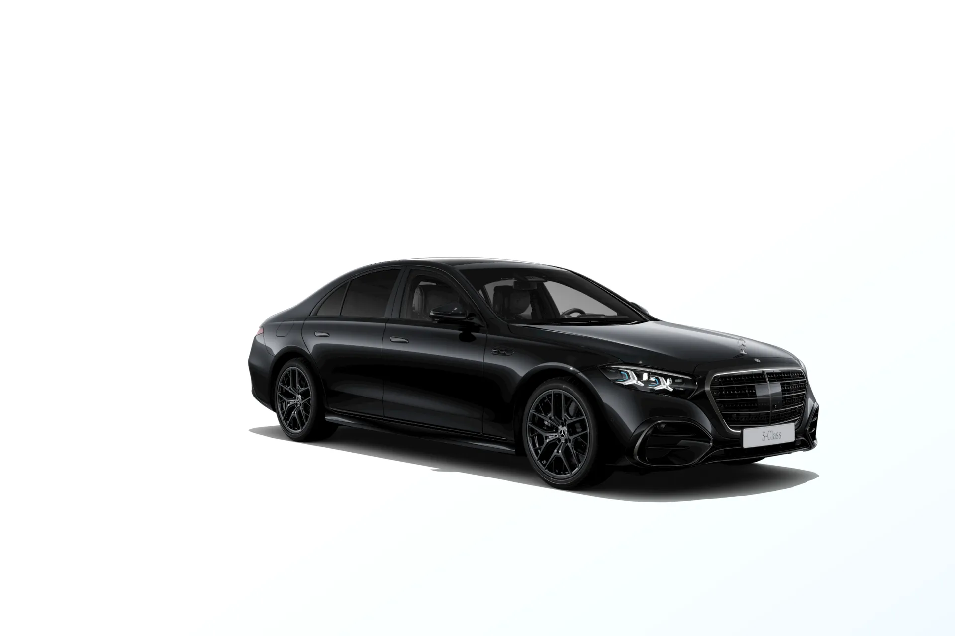 Třída S (W223-fl), Linie AMG Plus, Nemetalická černá, front