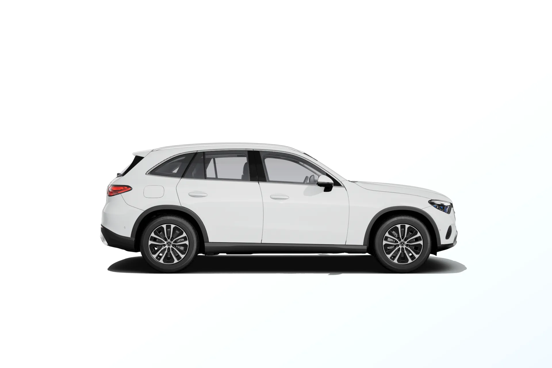 GLC (X254), Linie AVANTGARDE exteriér, Nemetalická bílá polar, side