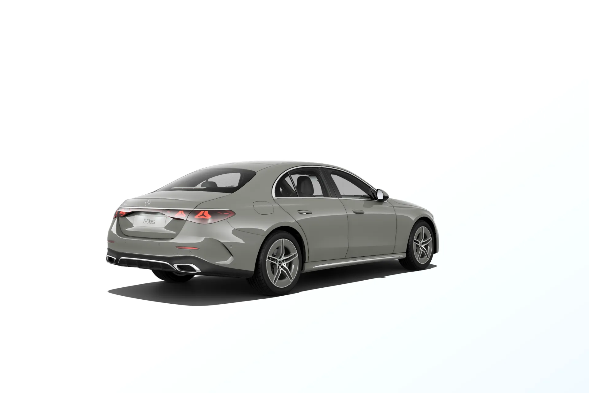 Třída E sedan (W214), Linie AMG exteriér, Nemetalická šedá alpine MANUFAKTUR, rear