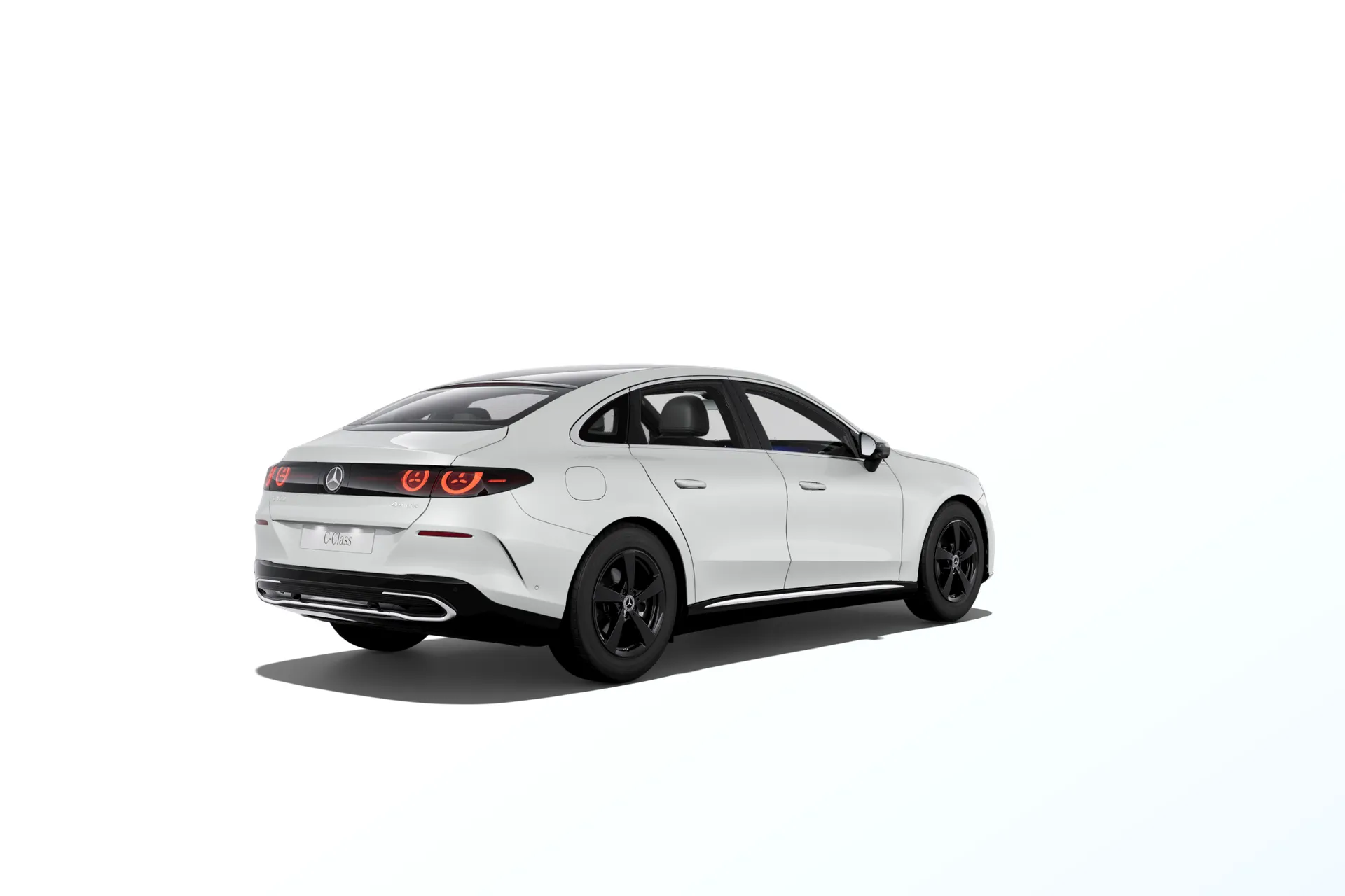 Třída C sedan (W520), Linie AVANTGARDE, Bílá opalite bright MANUFAKTUR, rear