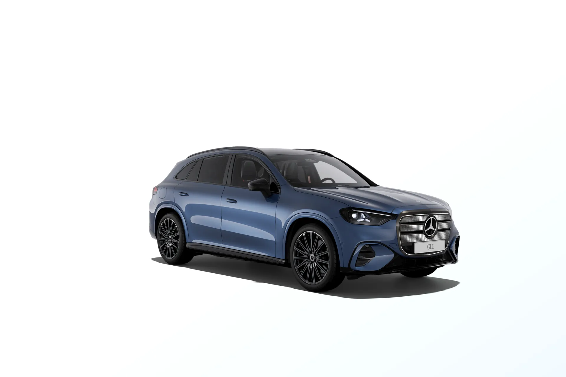GLC (X540), Linie AMG Plus, Metalická modrá sodalite, front