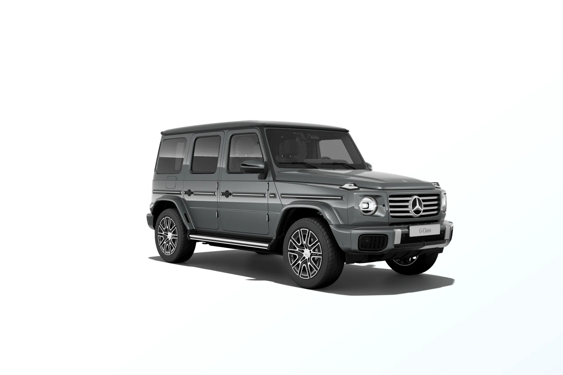Třída G (N465), Linie AMG exteriér, Metalická šedá selenite, front