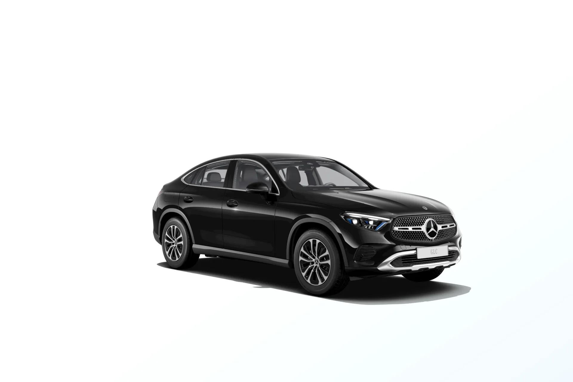 GLC kupé (C254), Sada interiéru ze syntetické kůže, Metalická černá obsidian, front