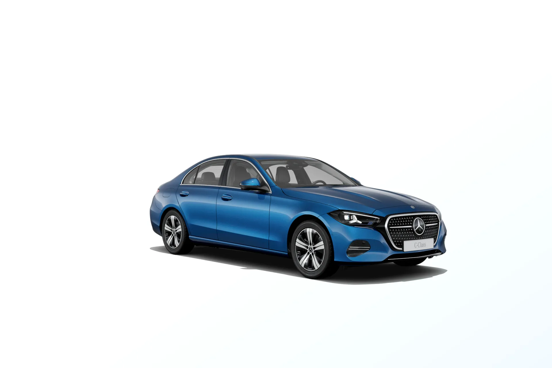 Třída C sedan (W206-fl), Linie AVANTGARDE, Metalická modrá spectral, front