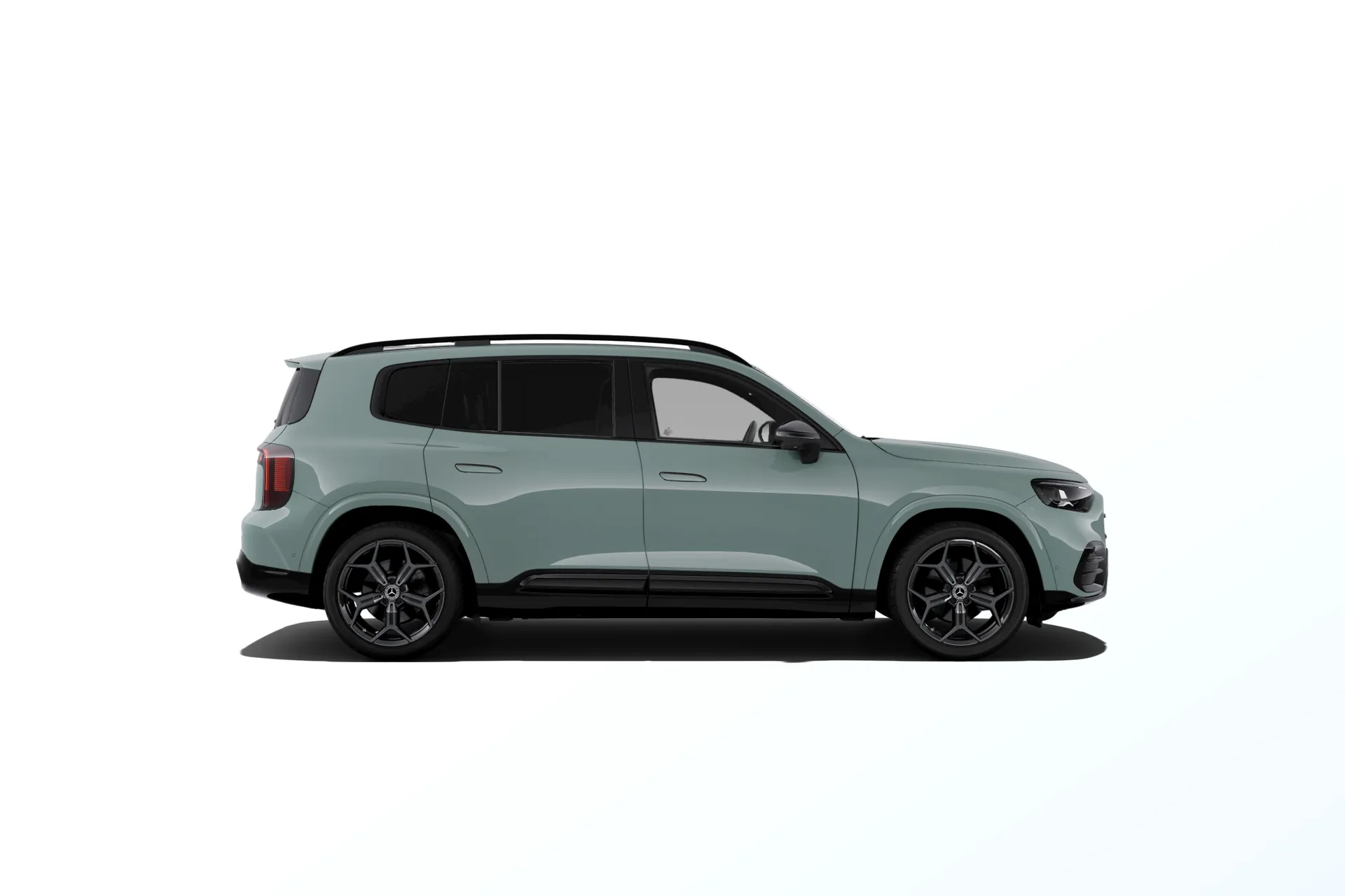 GLB (X248), Linie AMG Plus, Nemetalická zelená aqua-mint, side