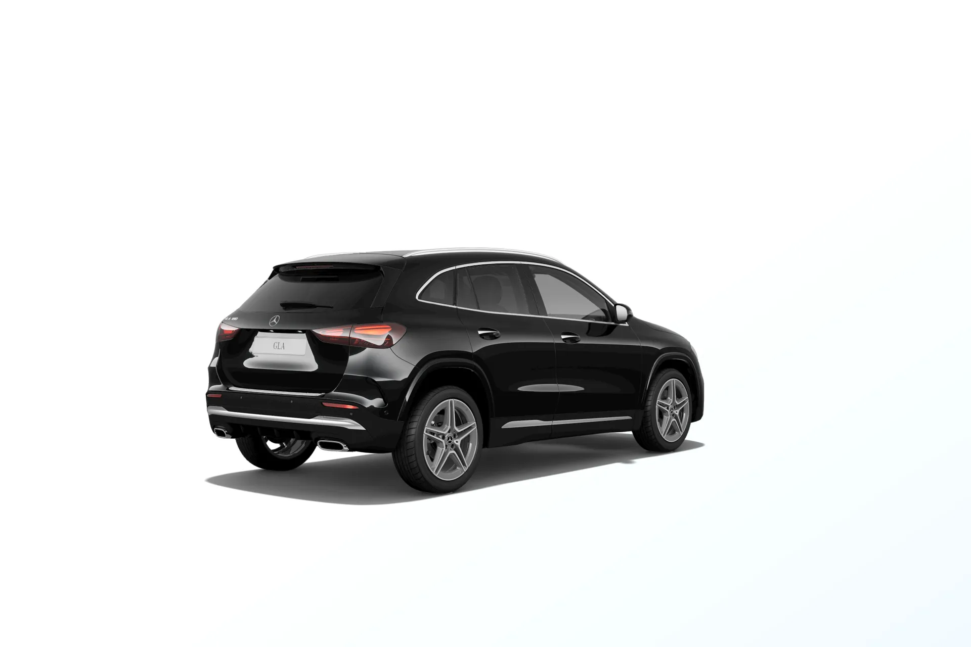 GLA (H247-fl), Linie AMG, Metalická černá cosmos, rear