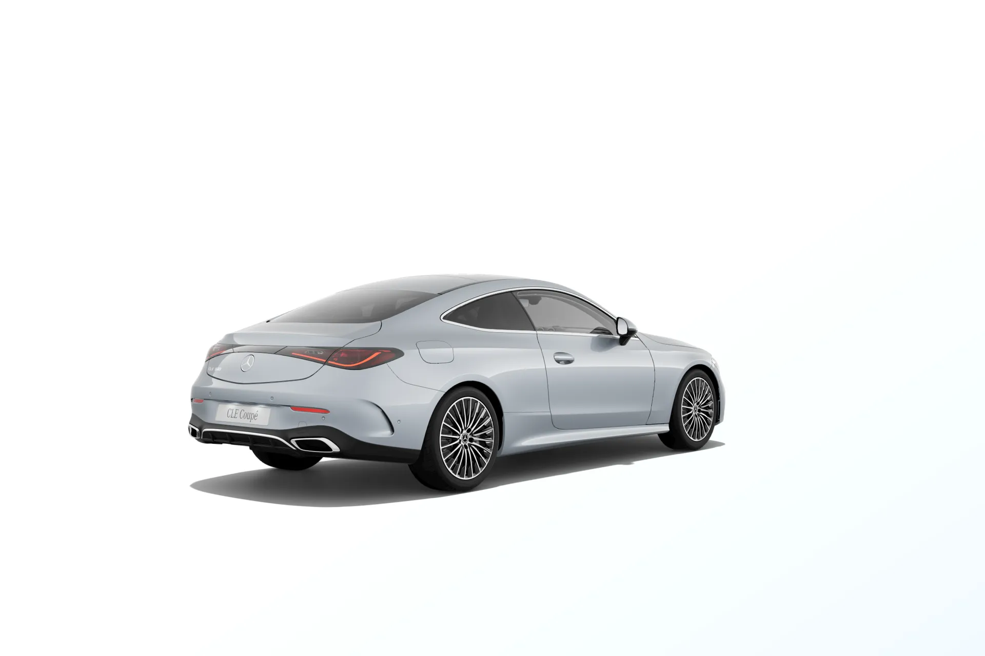 CLE kupé (C236), Linie AMG, Metalická stříbrná high-tech, rear