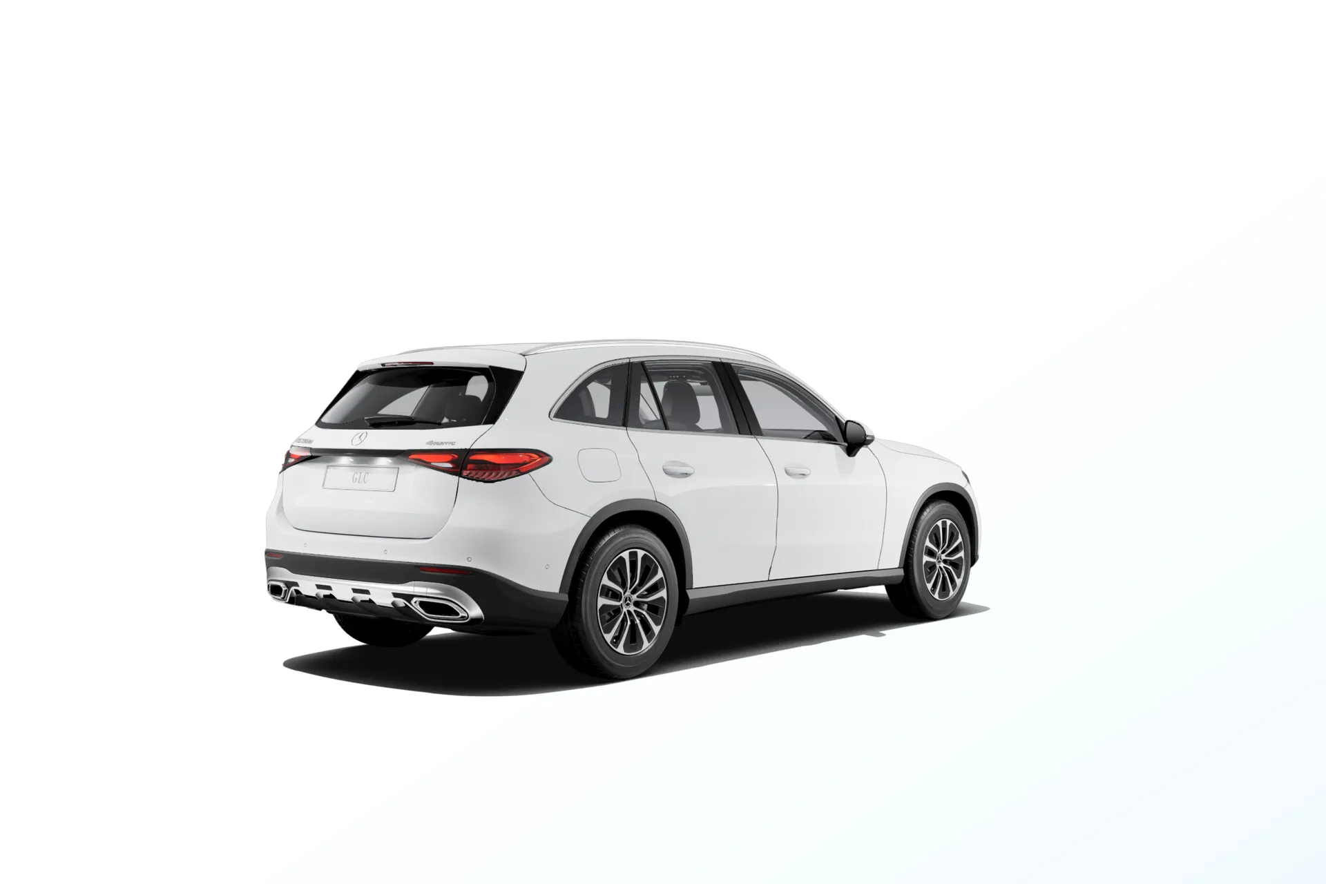 GLC (X254), Linie AVANTGARDE exteriér, Nemetalická bílá polar, rear