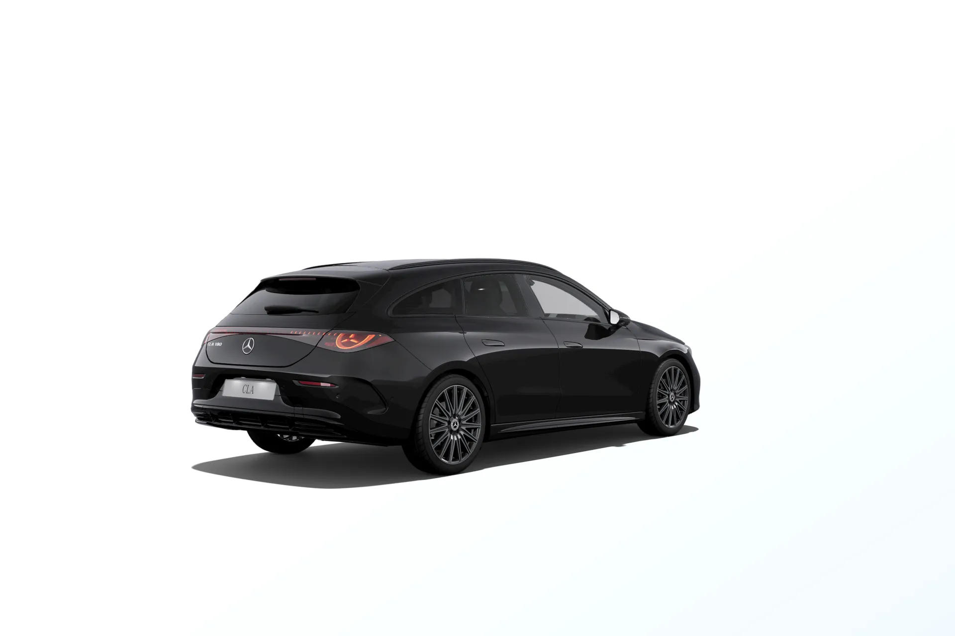 CLA Shooting Brake (X178), Linie AMG Plus, Metalická černá cosmos, rear