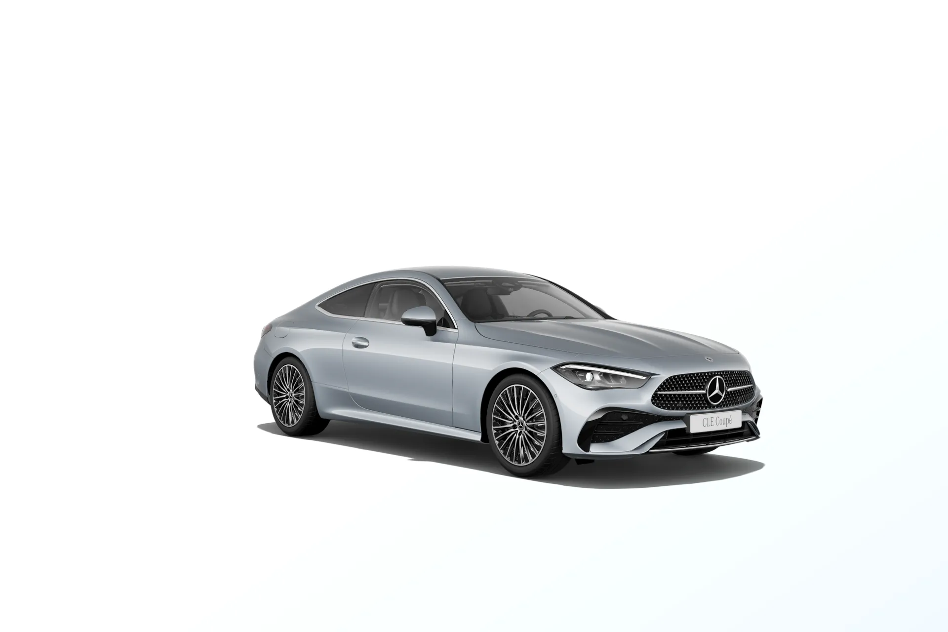 CLE kupé (C236), Linie AMG, Metalická stříbrná high-tech, front