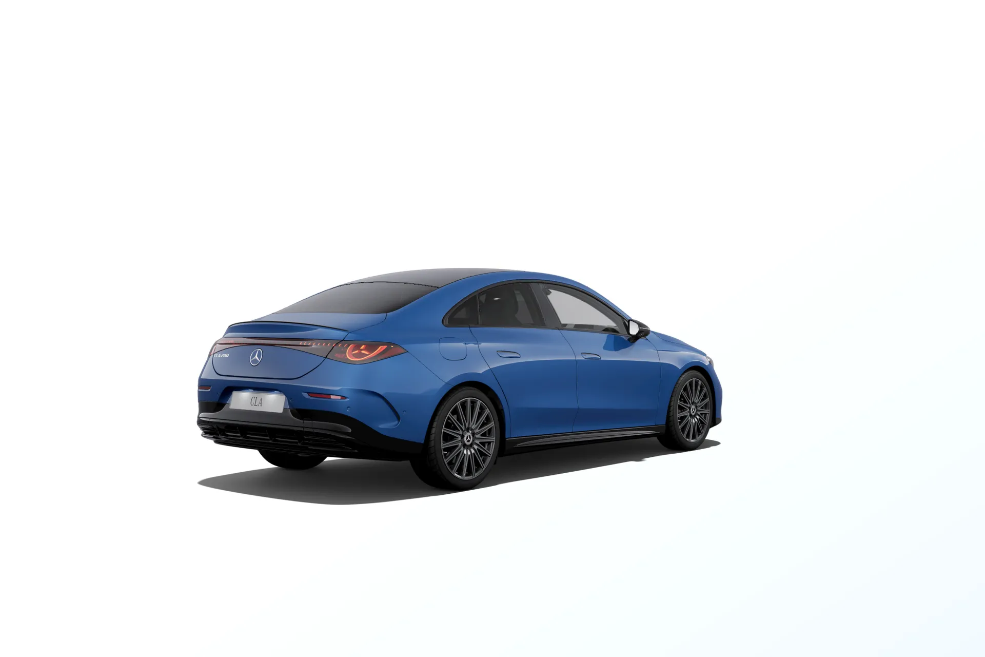 CLA (C174), Linie AMG Plus, Metalická modrá clear, rear