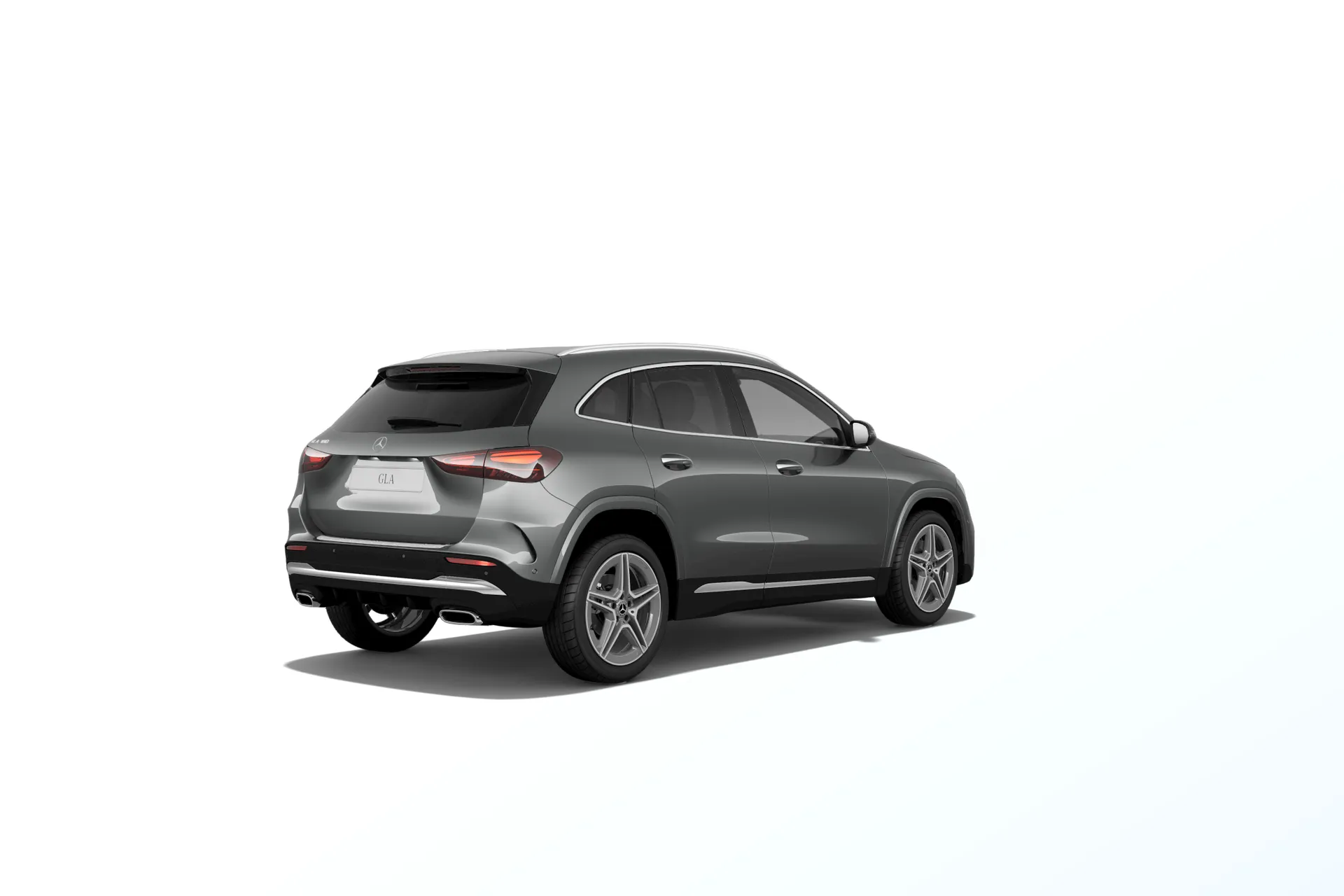 GLA (H247-fl), Linie AMG, Metalická šedá mountain, rear