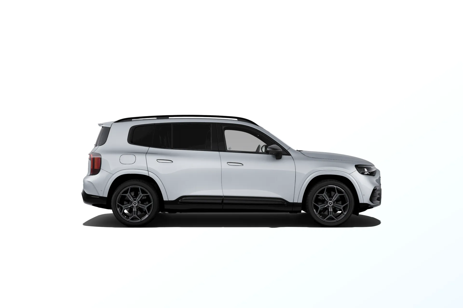 GLB (X244), Linie AMG Plus, Metalická stříbrná high-tech, side