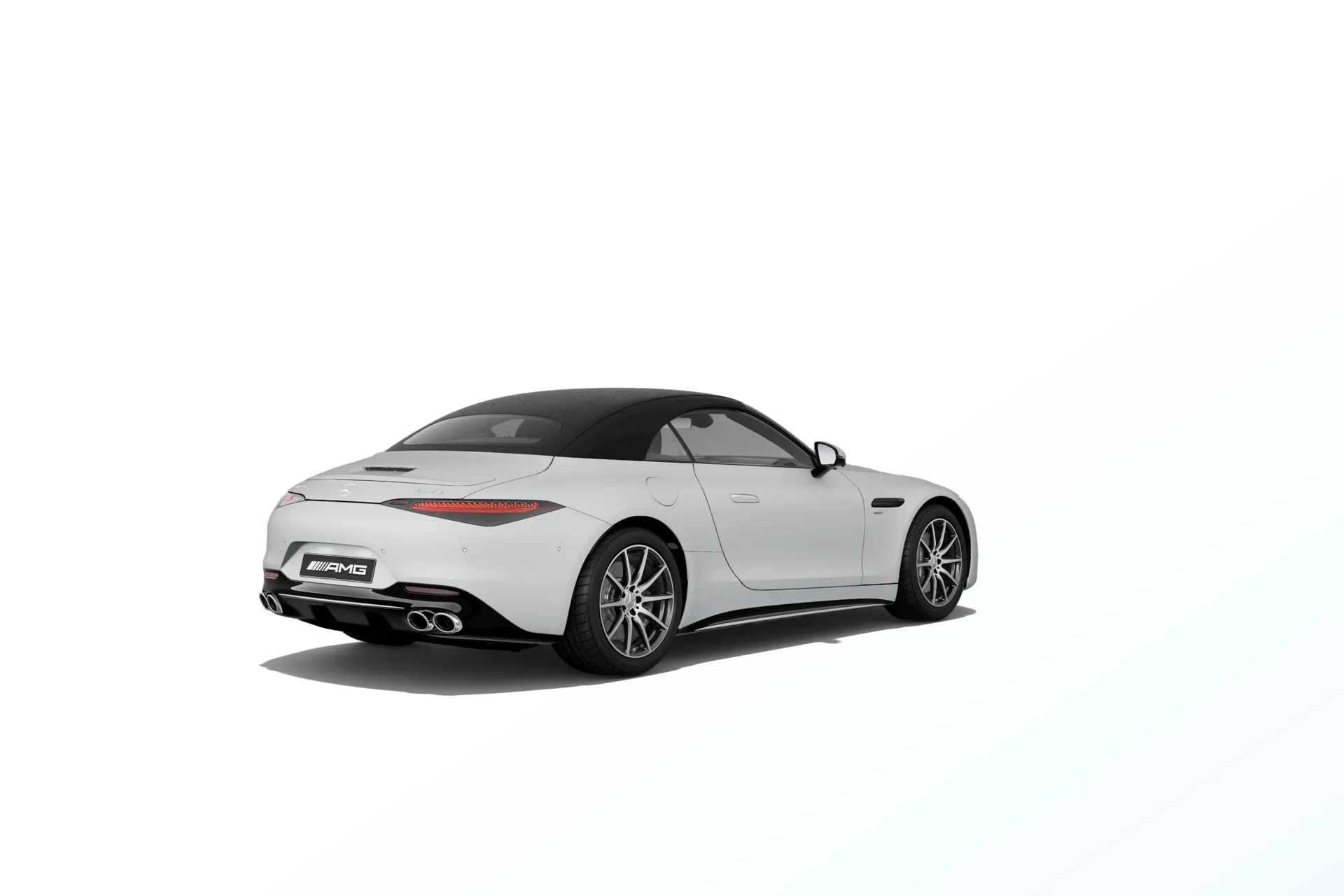 Mercedes-AMG SL Roadster (R232), Sada AMG Aerodynamics, Magno bílá opalite MANUFAKTUR, rear