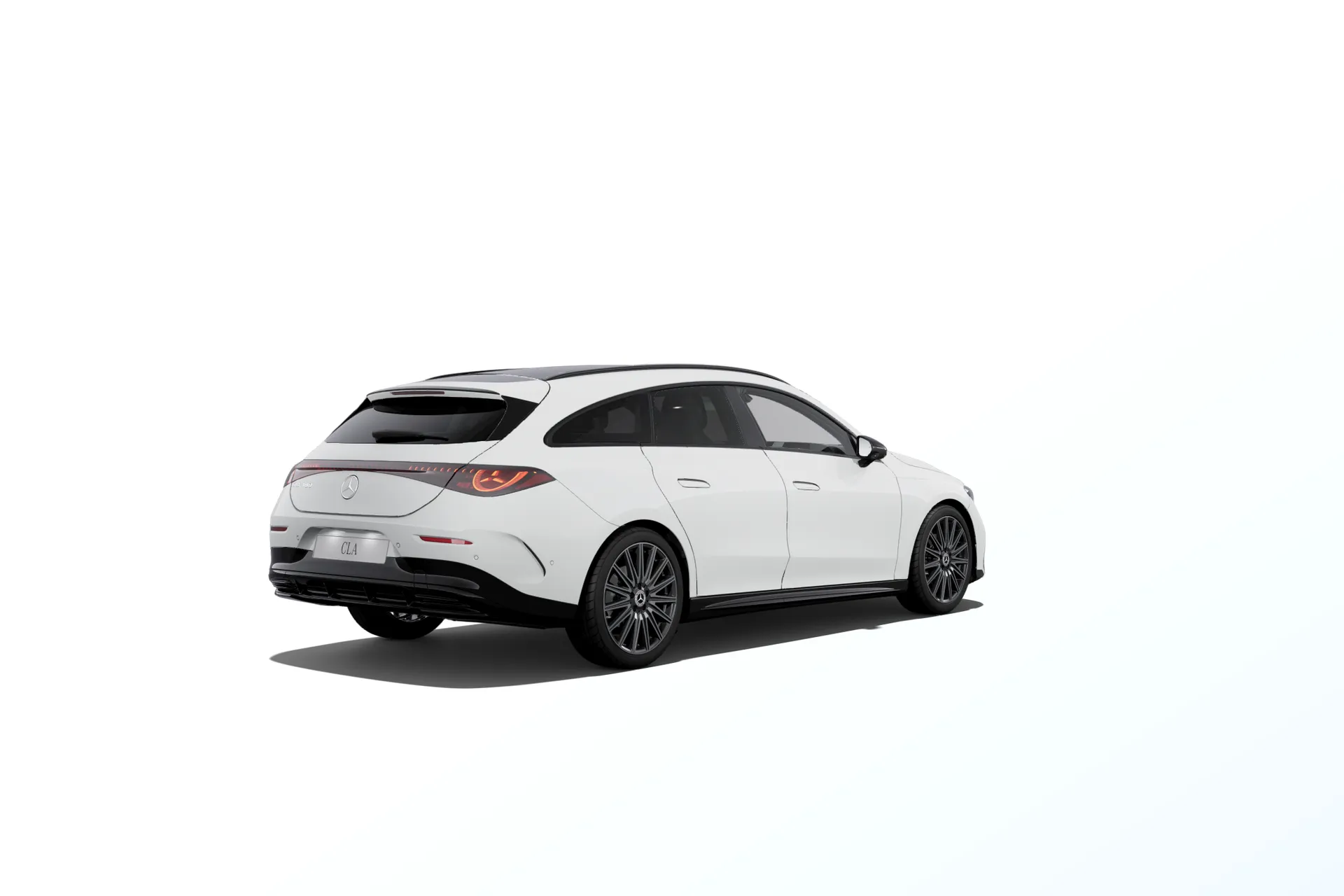 CLA Shooting Brake (X178), Linie AMG Plus, Nemetalická bílá polar, rear