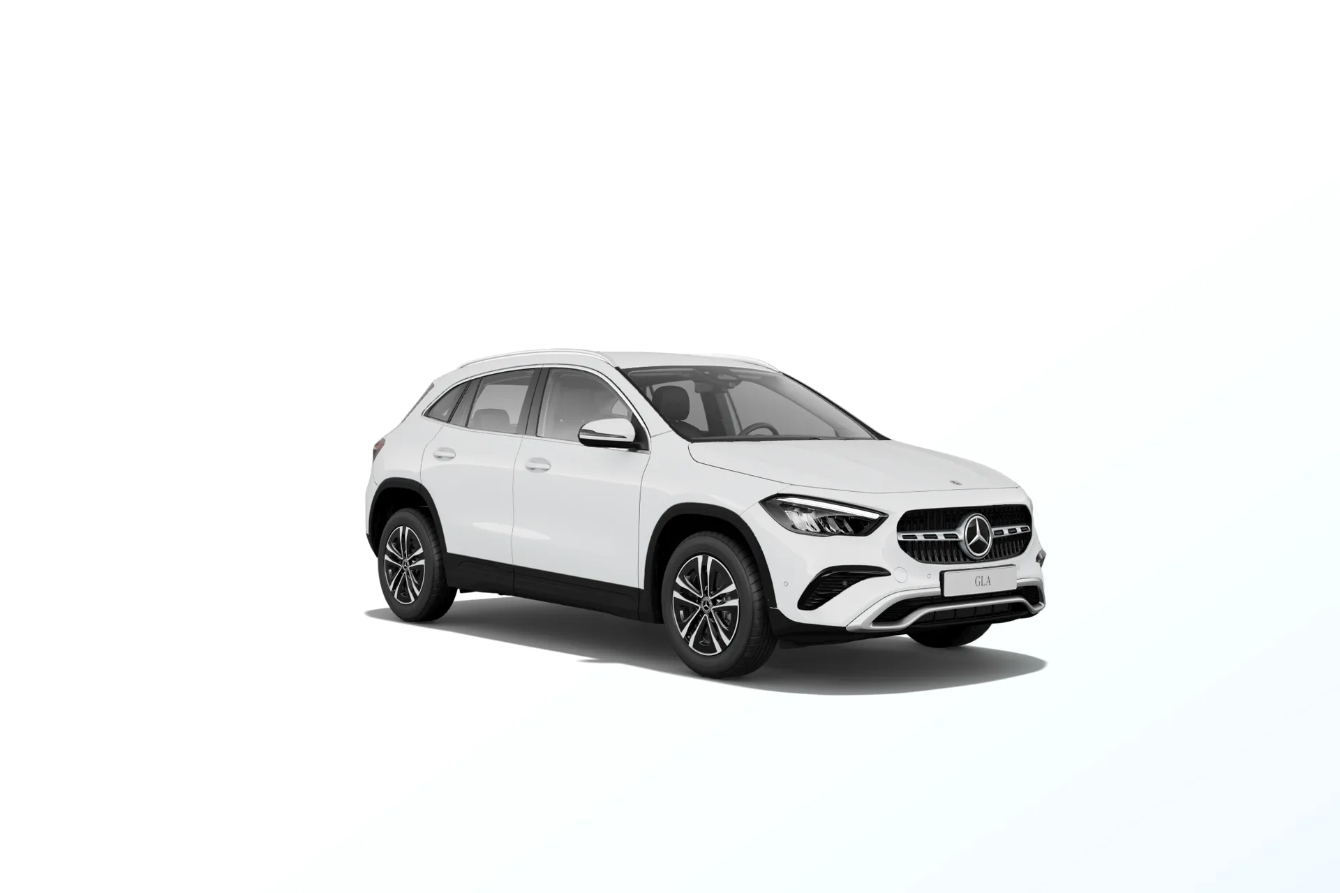 GLA (H247-fl), Linie Progressive, Nemetalická bílá polar, front