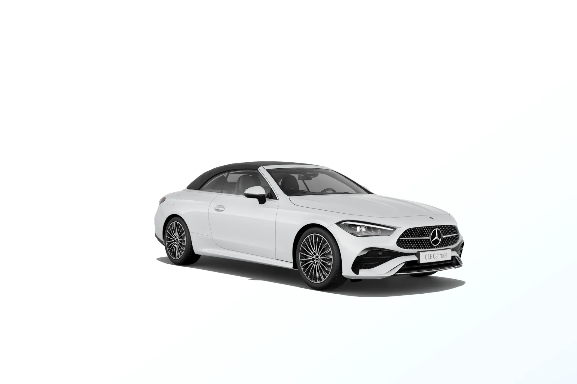 CLE kabriolet (A236), Linie AMG exteriér, Bílá opalite bright MANUFAKTUR, front