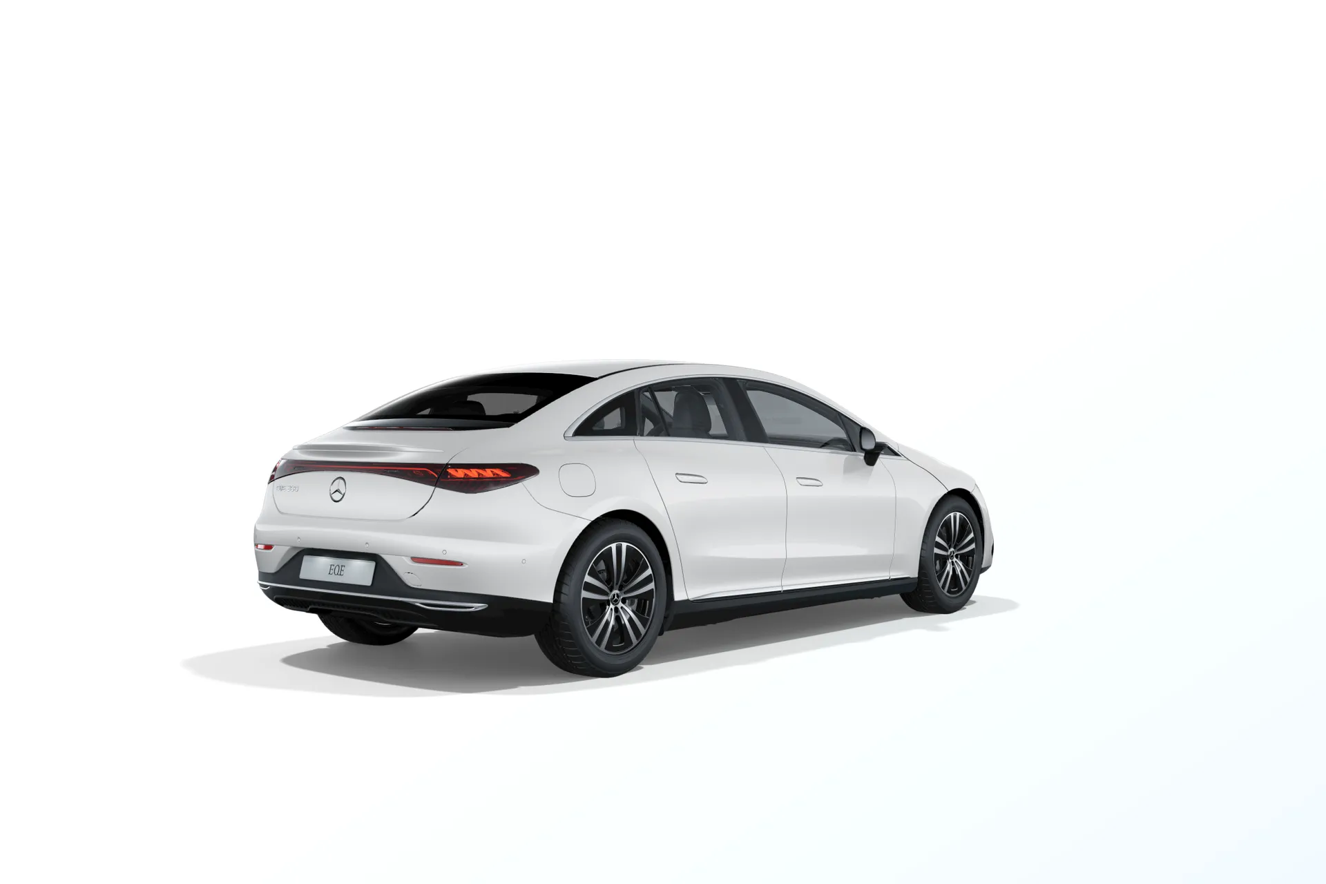 EQE sedan (V295), Linie Electric Art interiér, Bílá opalite bright MANUFAKTUR, rear