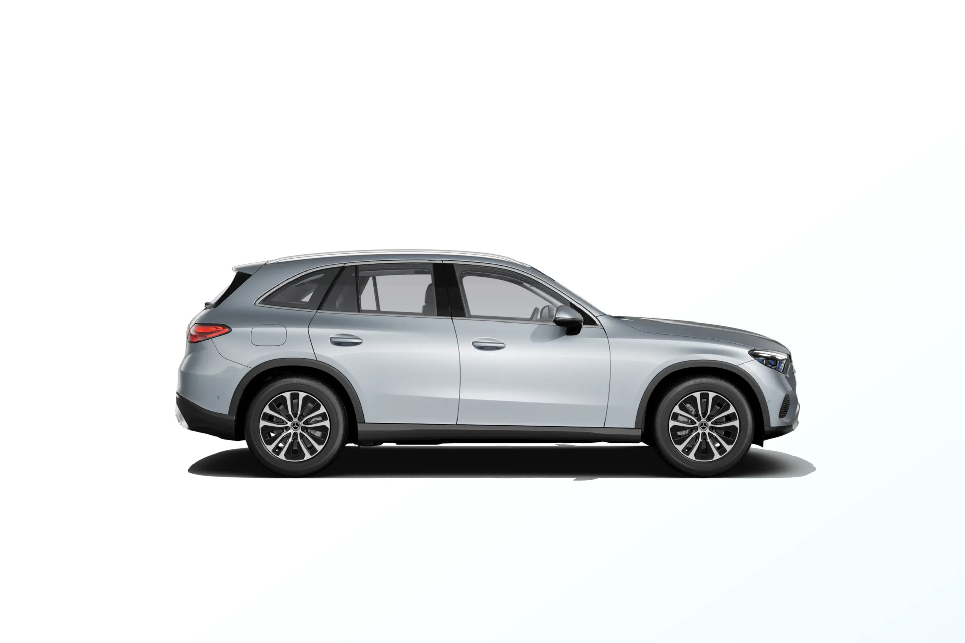 GLC (X254), Linie AVANTGARDE exteriér, Metalická stříbrná high-tech, side