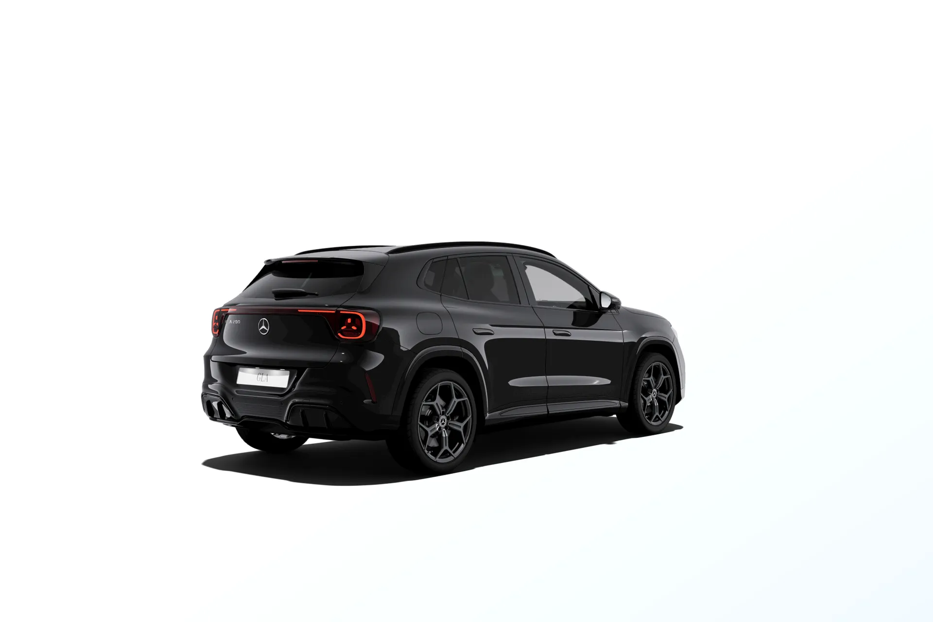 GLA (H244), Linie AMG Plus, Nemetalická černá night, rear