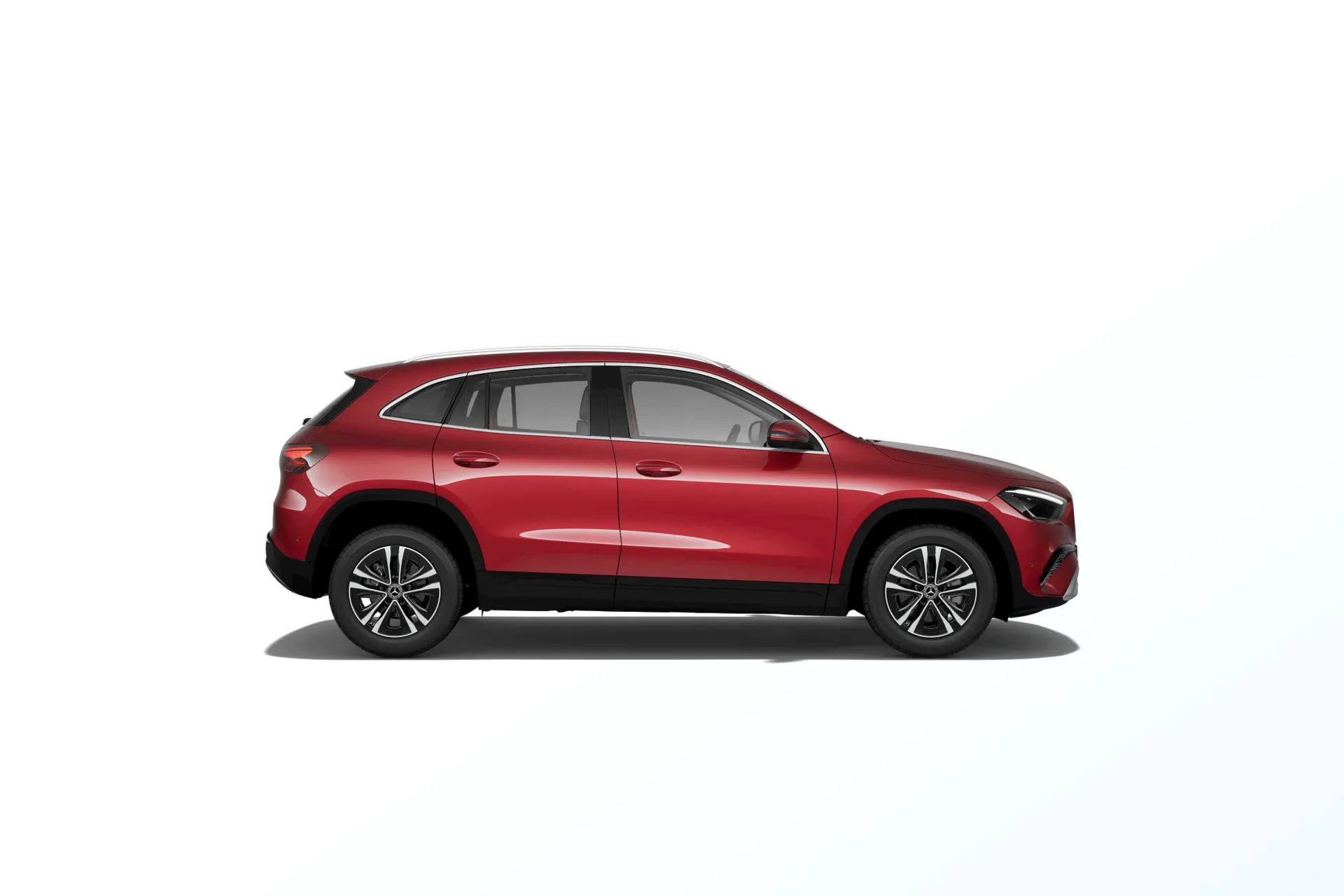 GLA (H247-fl), Linie Progressive, Metalická červená patagonia MANUFAKTUR, side