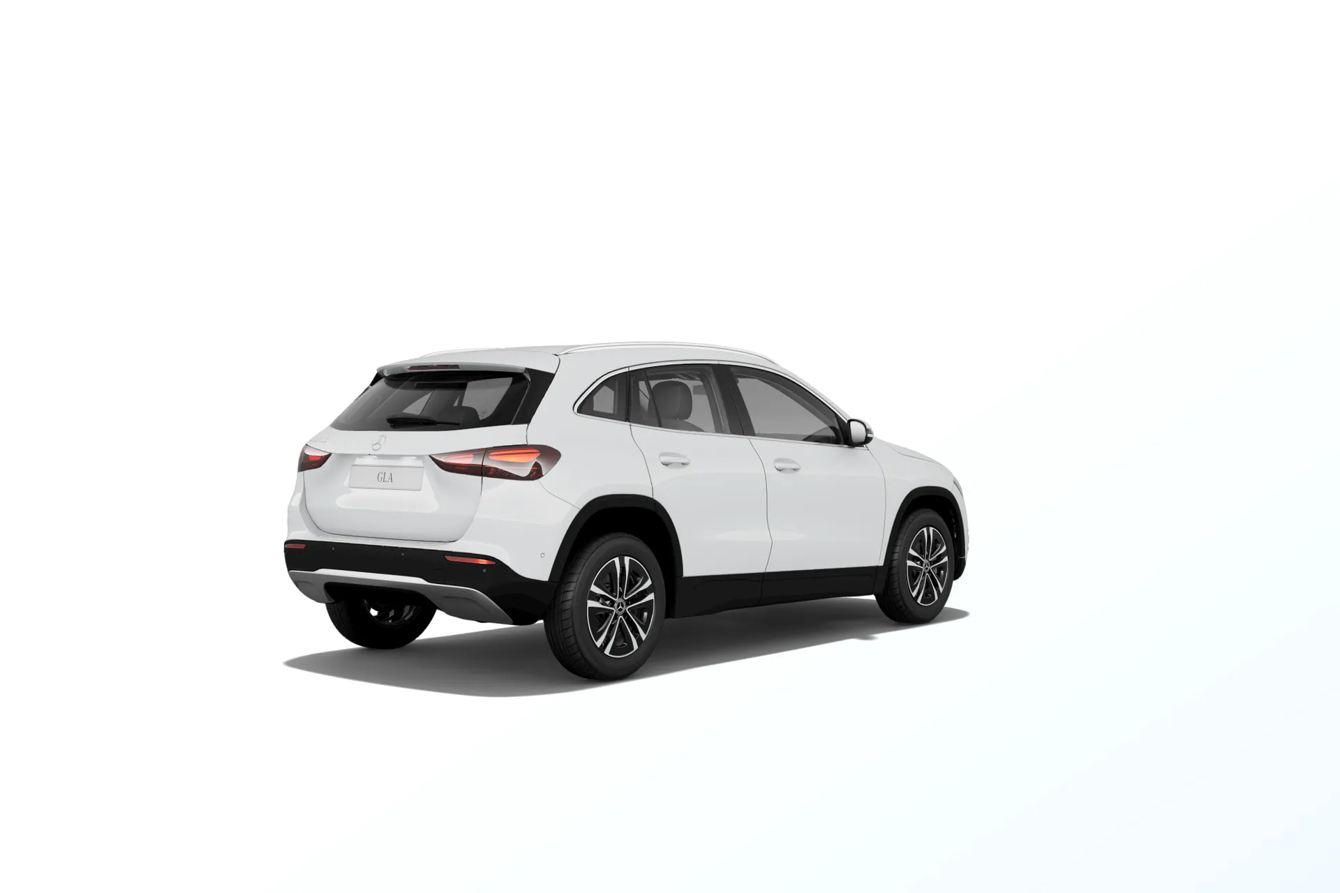 GLA (H247-fl), Linie Progressive, Nemetalická bílá polar, rear