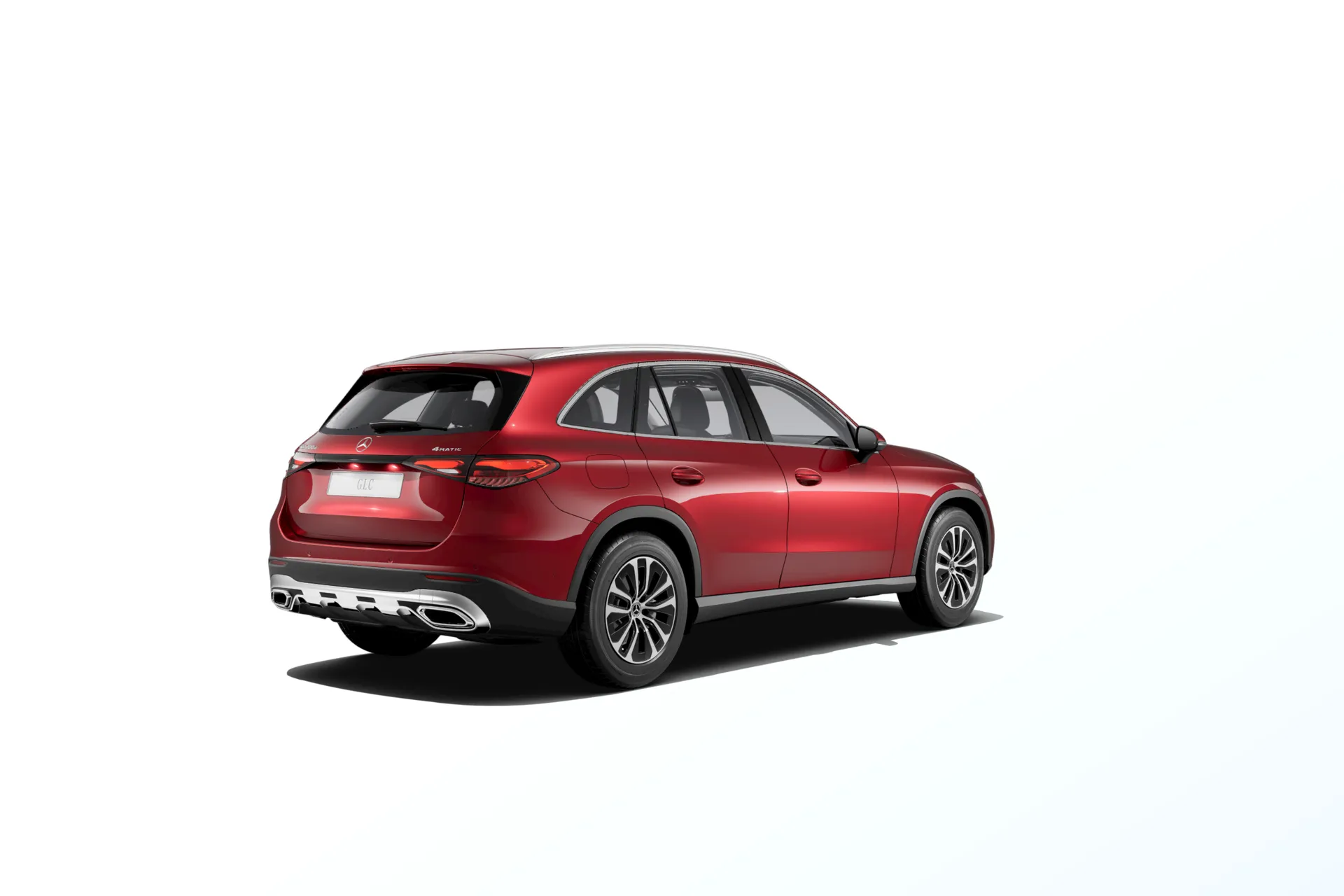 GLC (X254), Linie AVANTGARDE exteriér, Červená patagonia bright MANUFAKTUR, rear