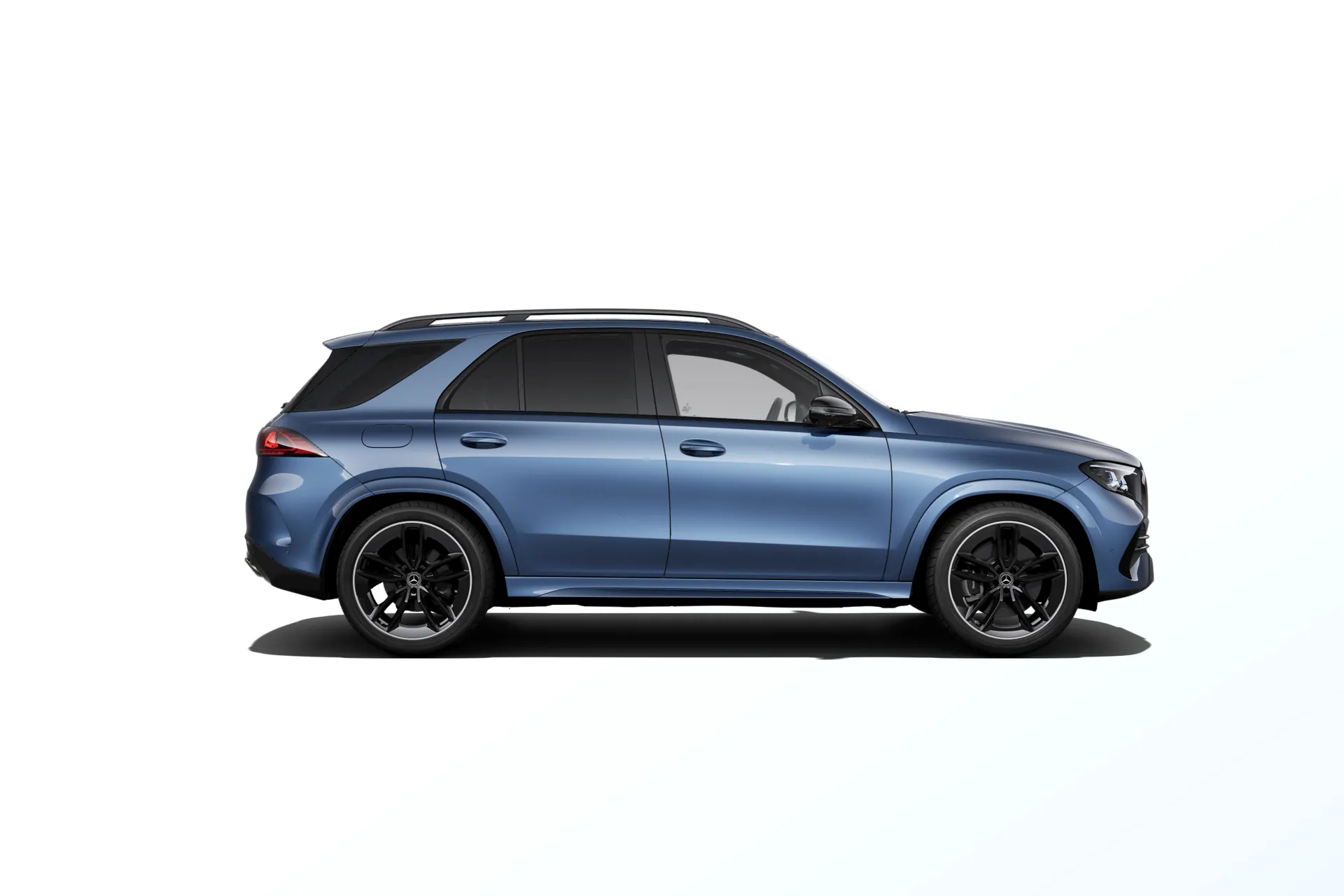 GLE (V167-fl2), Linie AMG Plus, Metalická modrá sodalite, side