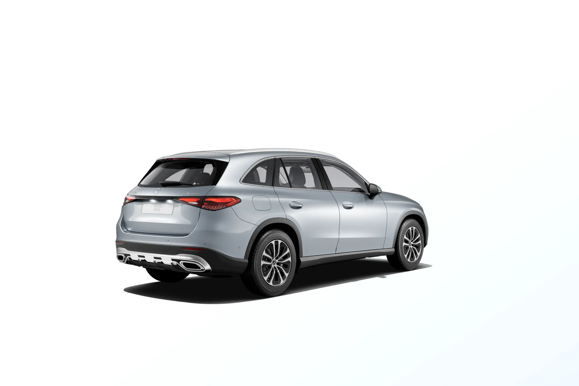 GLC (X254), Linie AVANTGARDE exteriér, Metalická stříbrná high-tech, rear