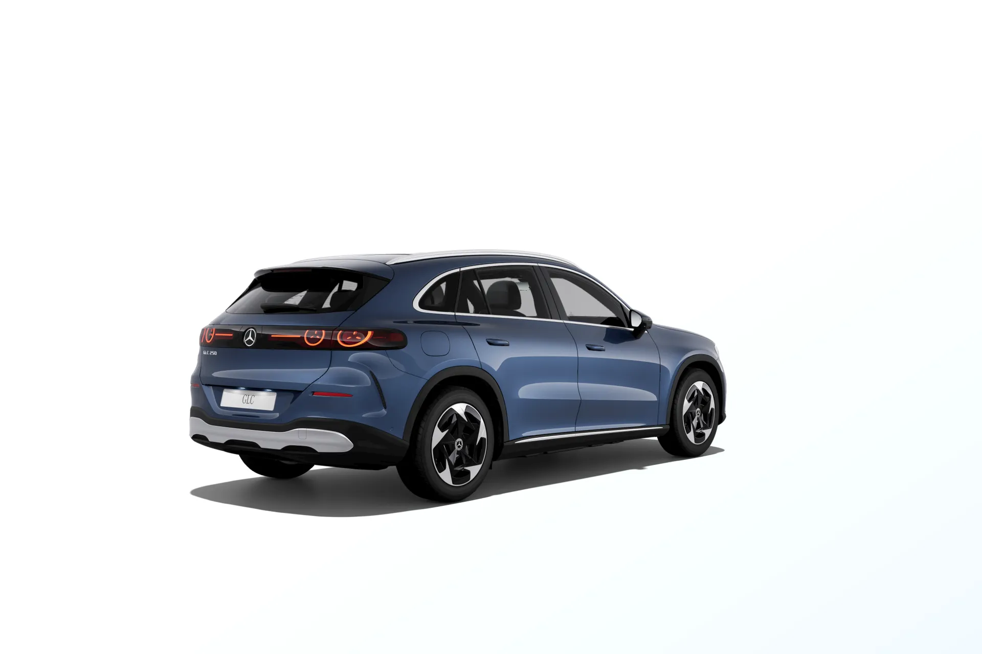 GLC (X540), Linie AVANTGARDE, Metalická modrá sodalite, rear