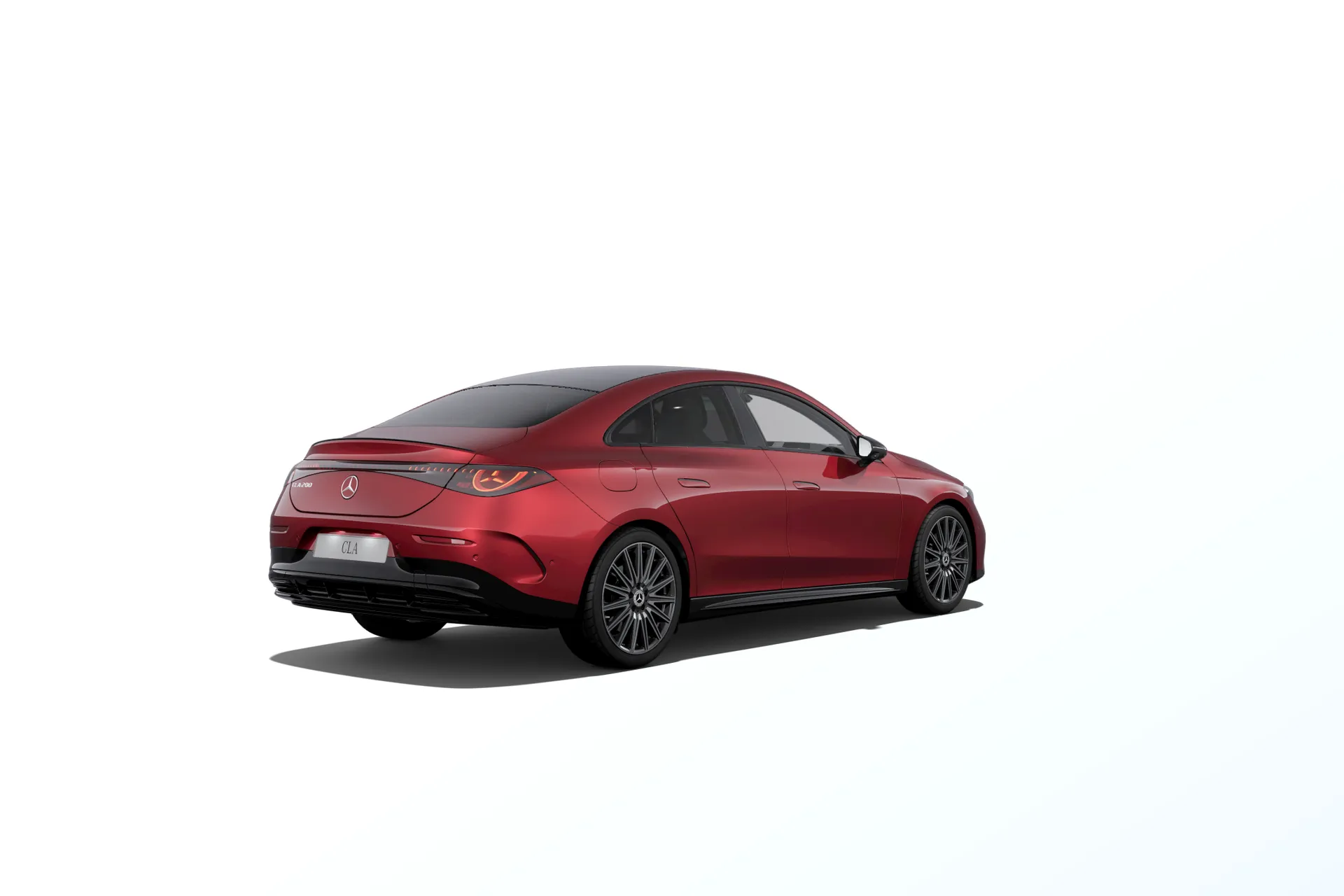 CLA (C174), Linie AMG Plus, Metalická červená patagonia MANUFAKTUR, rear