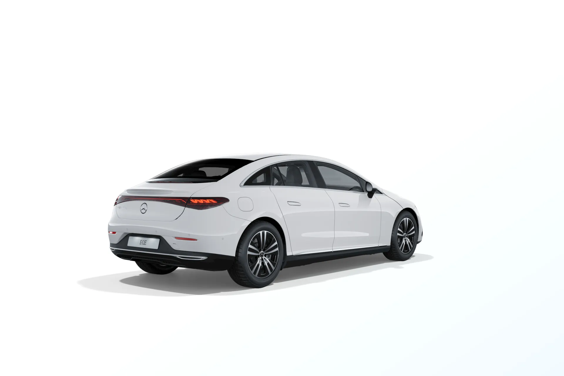 EQE sedan (V295), Linie Electric Art interiér, Nemetalická bílá polar, rear