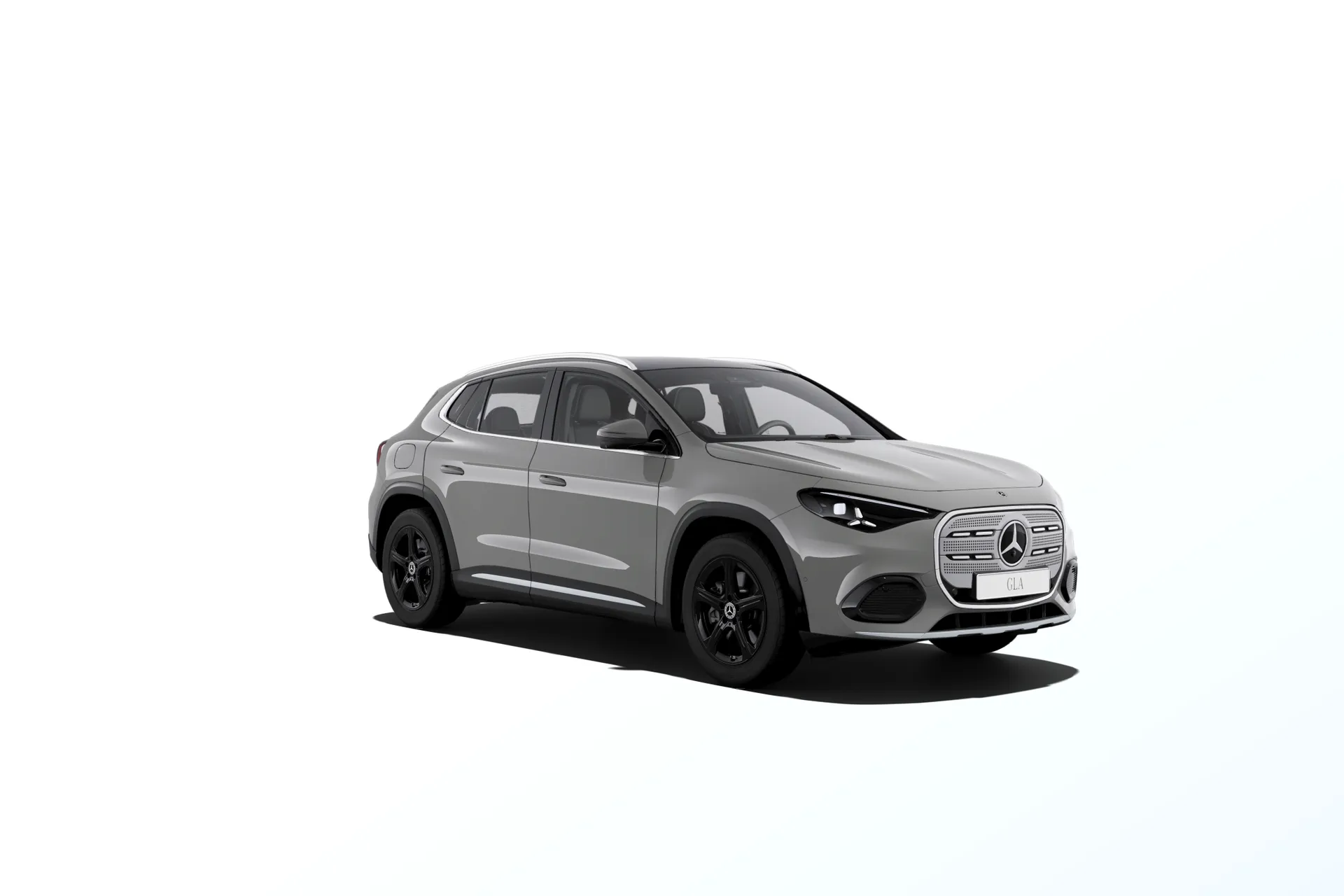 GLA (H244), Linie Style, Nemetalická šedá alpine MANUFAKTUR, front