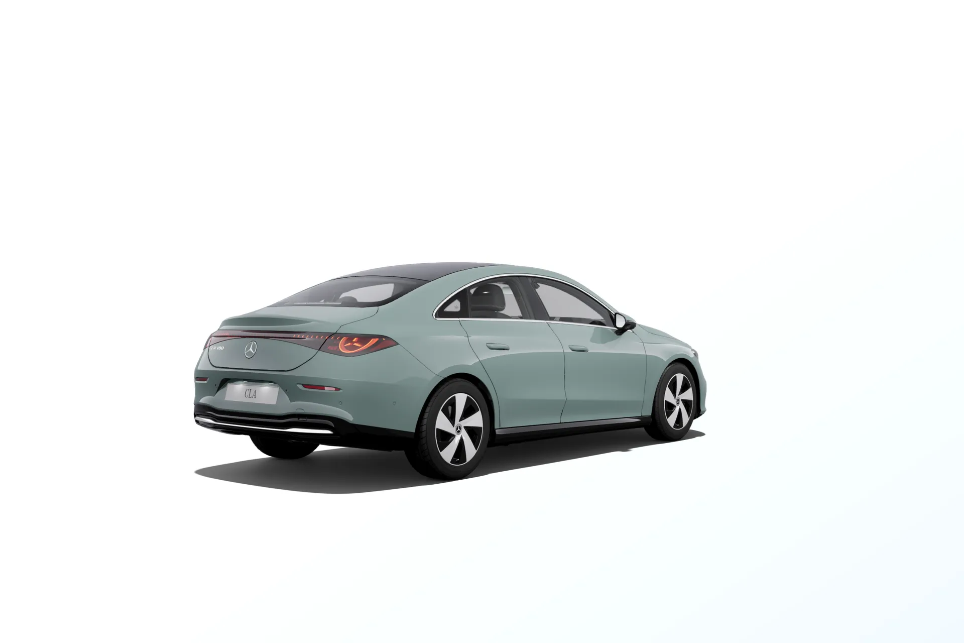 CLA (C178), Linie Progressive, Nemetalická zelená aqua-mint, rear