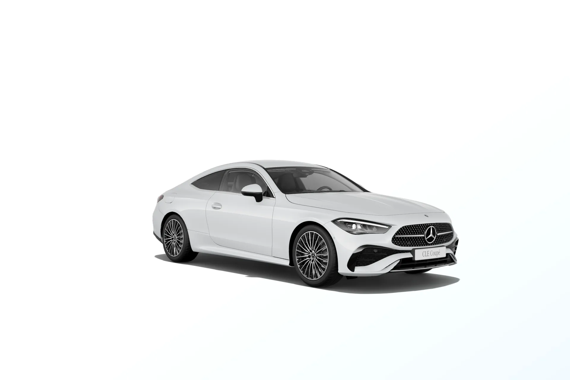 CLE kupé (C236), Linie AMG, Bílá opalite bright MANUFAKTUR, front
